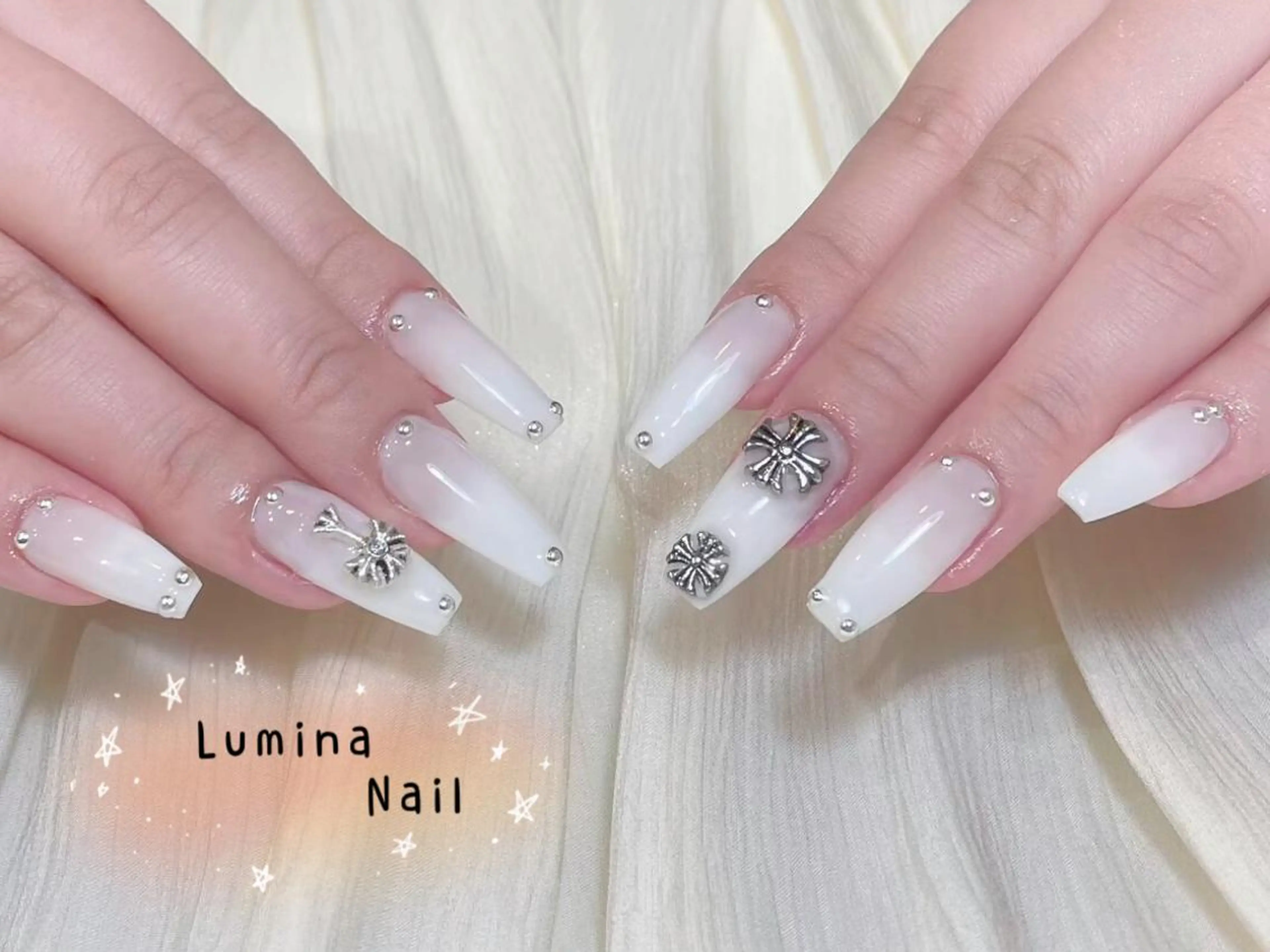 ネイル ハンドネイル ハンドケア Lumina _MIO研修のネイルデザイン