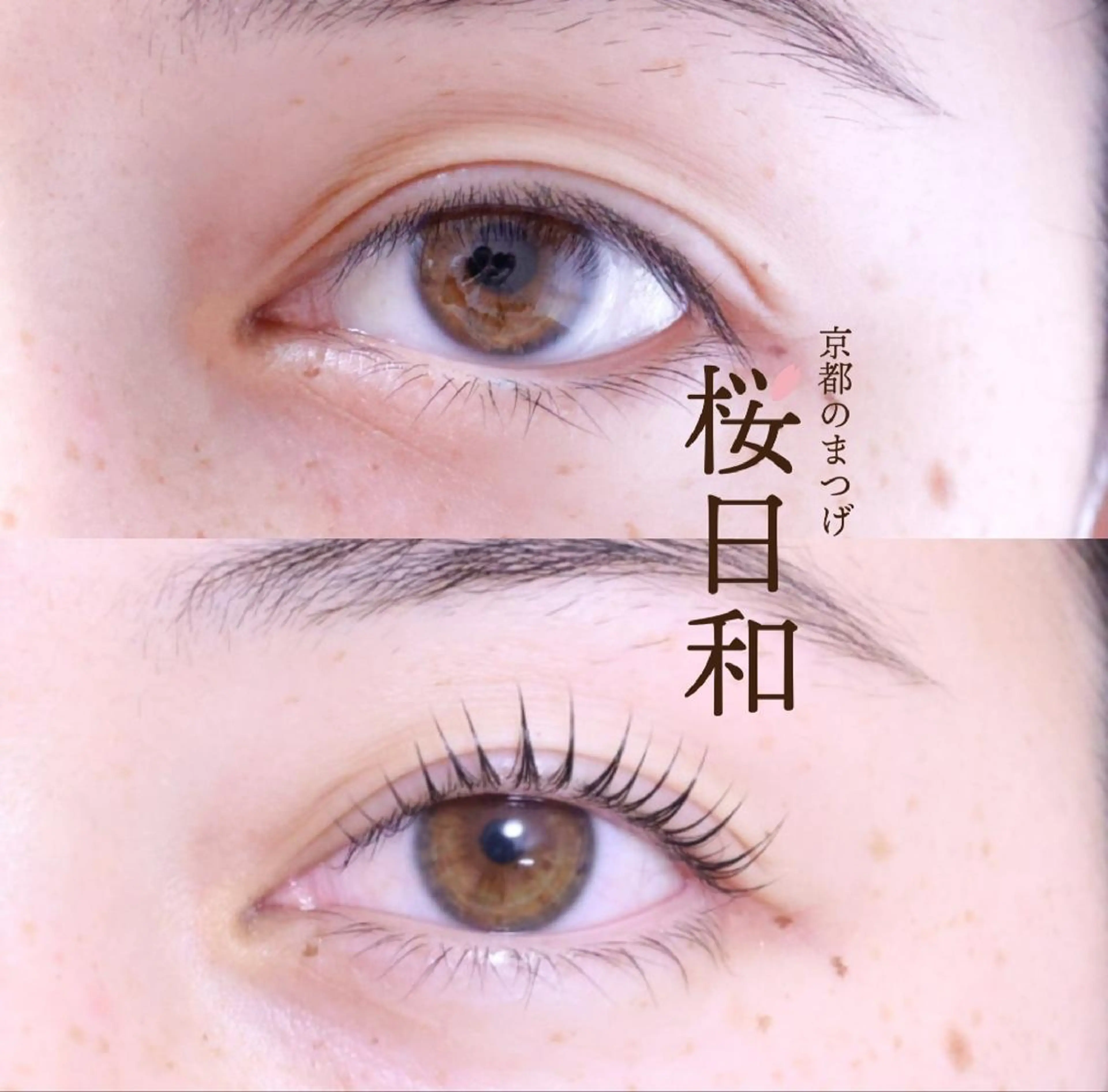 マツエク・マツパ カラーマツエク フラットラッシュ パリジェンヌラッシュリフト まつげパーマ 一重×まつ毛パーマ 京都のまつげ桜日和 小島美桜のマツエク・マツパデザイン