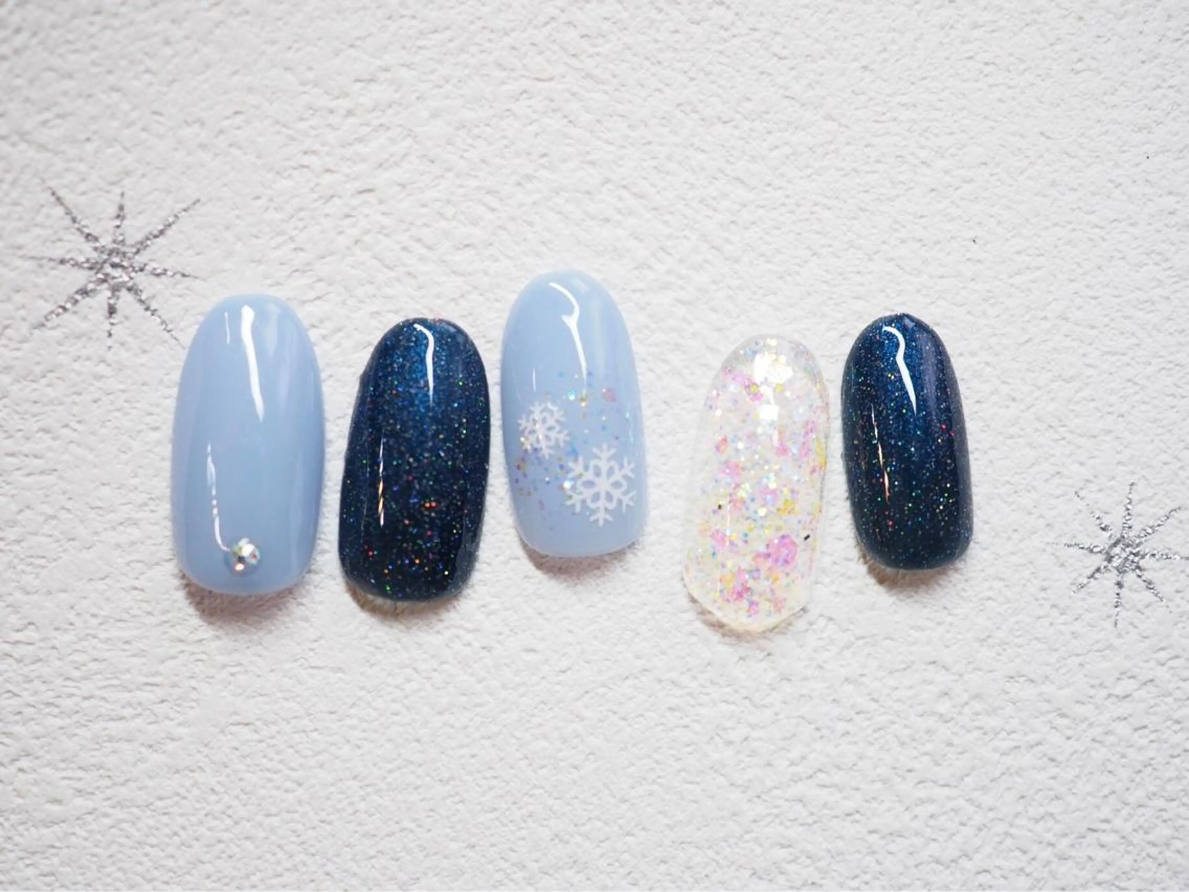 ネイル トップネイリスト Ribbon立川店のネイルデザイン