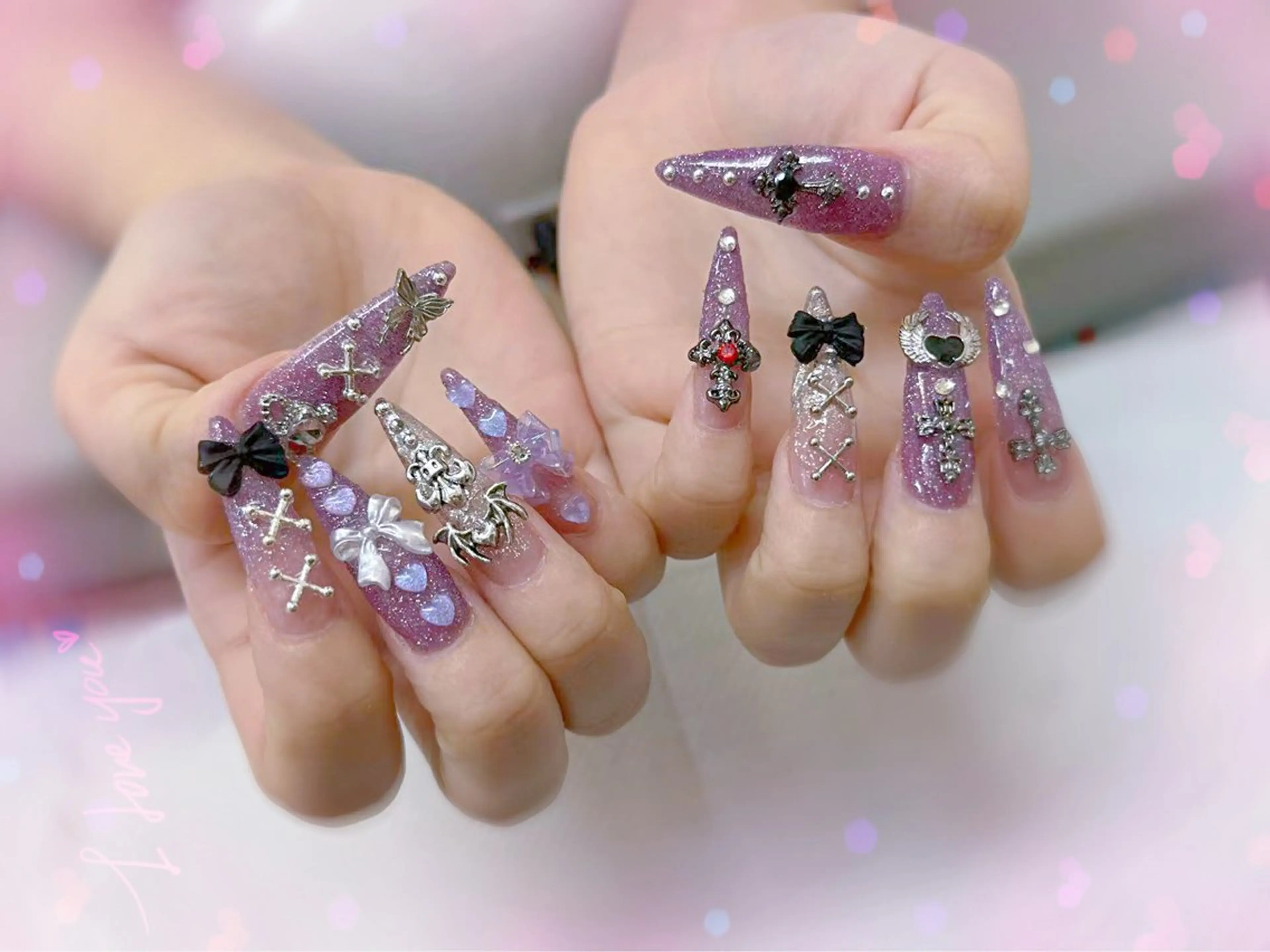 ネイル ハンドネイル ハンドケア 💜MIYA nail川崎店のネイルデザイン