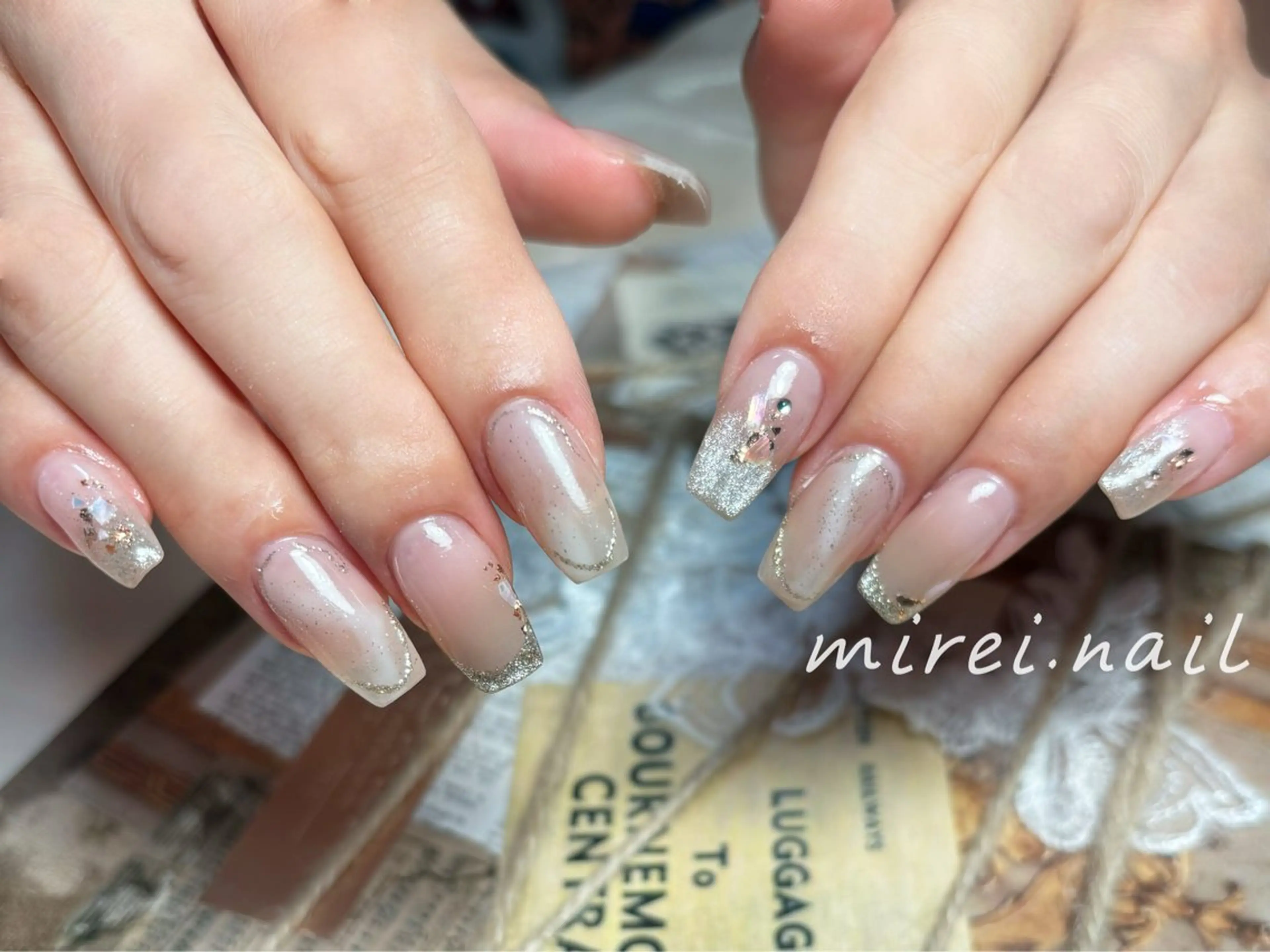 ネイル mirei‘nail所属・jade.vase ミレイのネイルデザイン