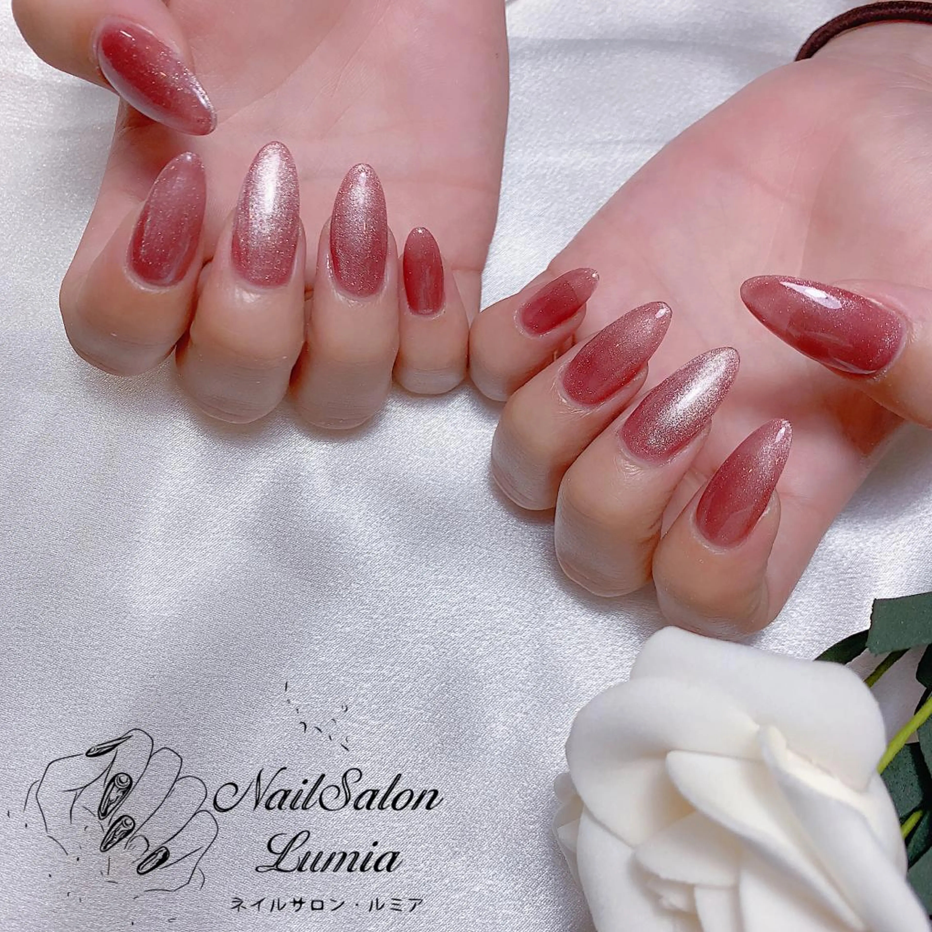 ネイル ハンドネイル ネイルサロン ルミア Lumia 店長のネイルデザイン