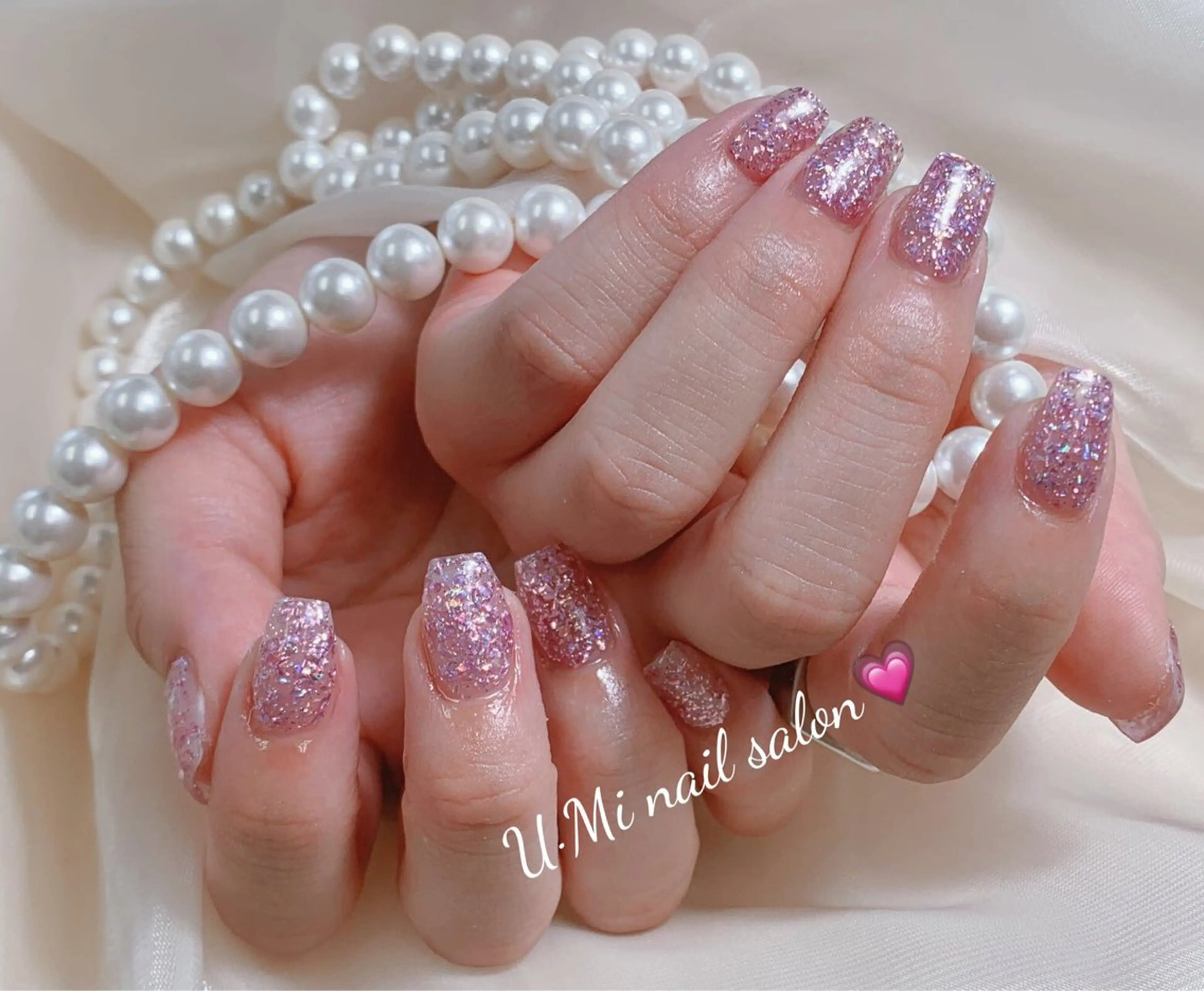 ネイル ワンカラーネイル Ｕ·Mi nail salon所属・u・mi  上野御徒町パラジェルのネイルデザイン