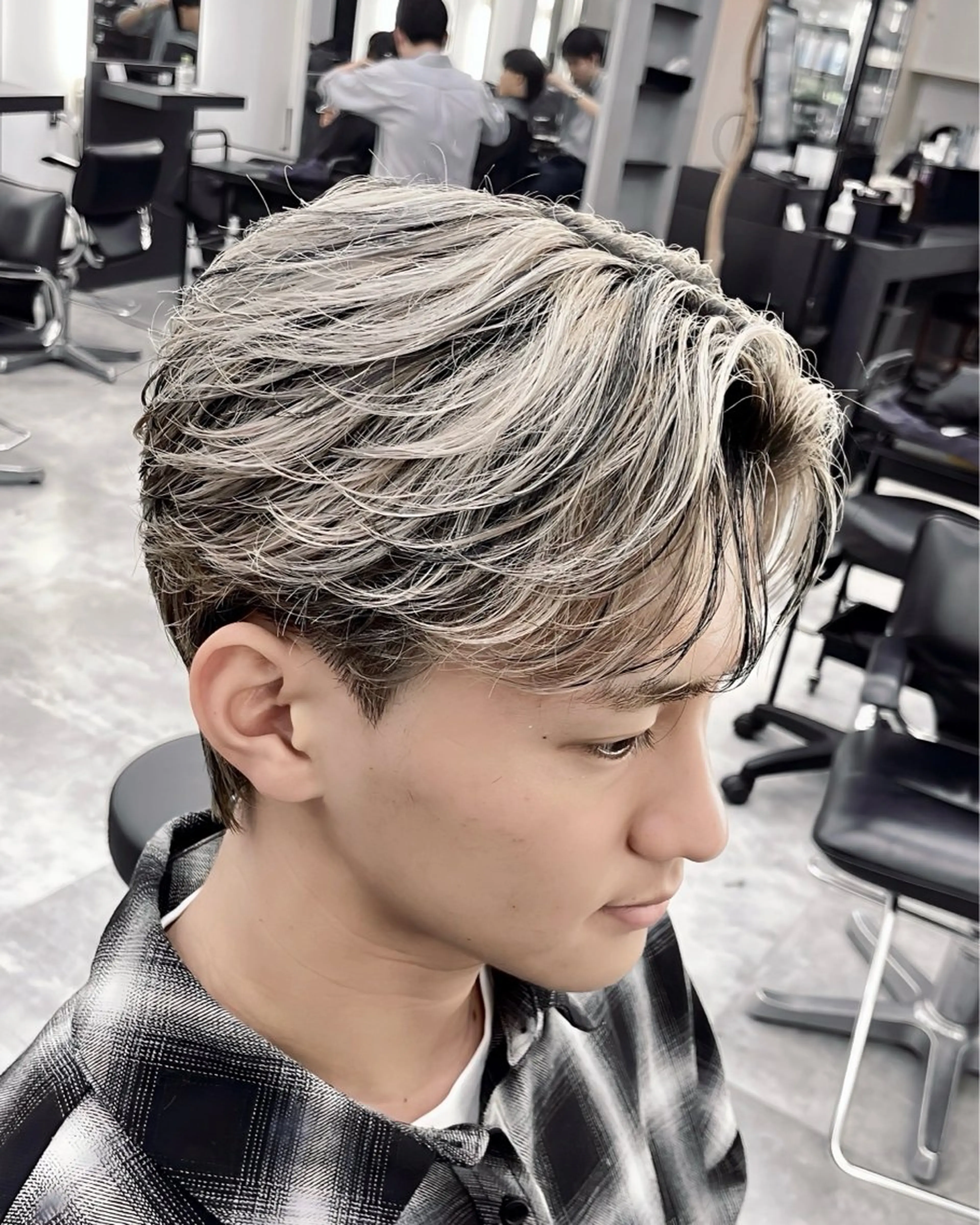 ショート カラー メンズ メンズカラー、カット /KANTAのヘアスタイル