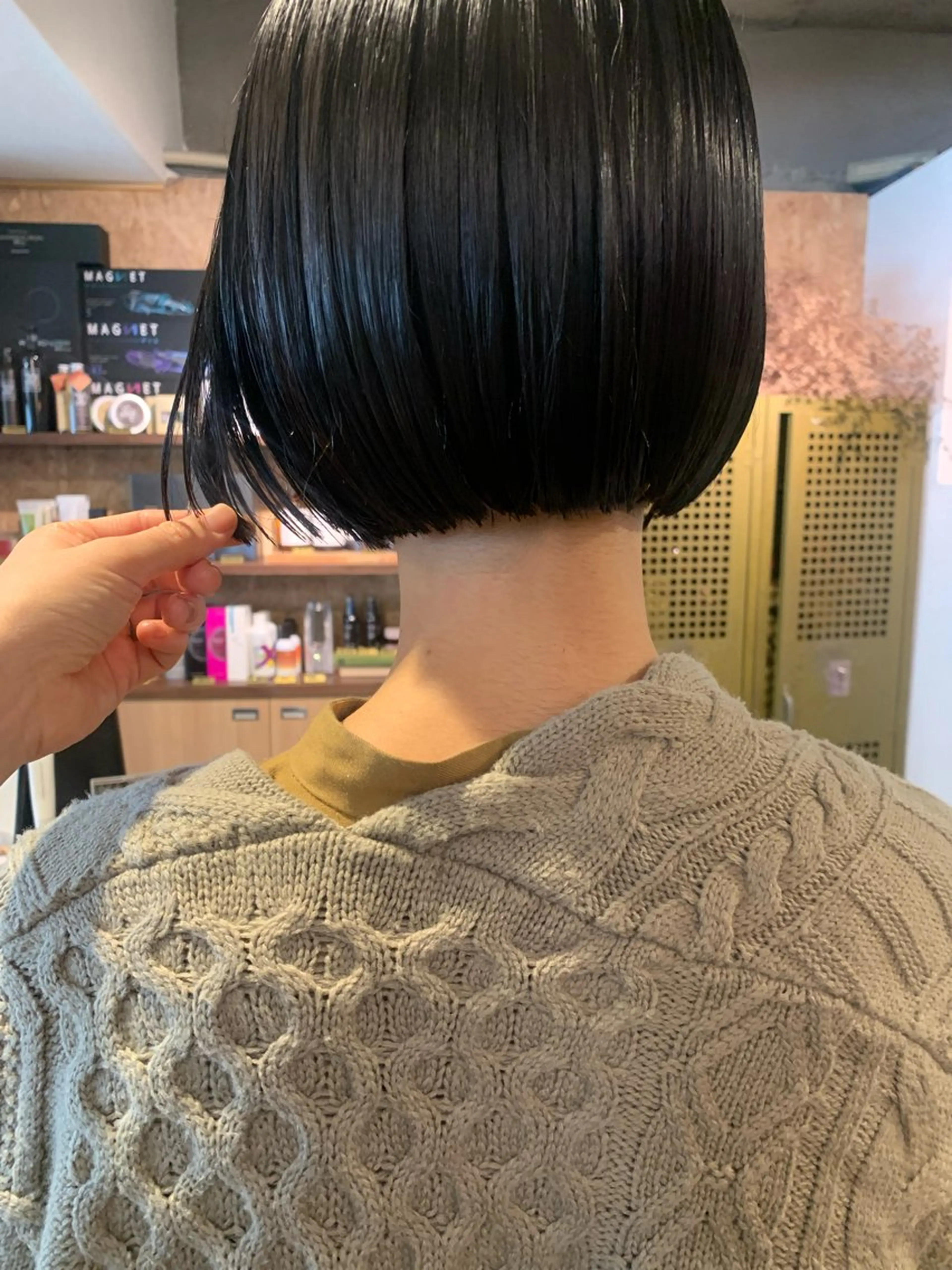 ショート カラー カット ヘッドスパ 落合 妙佳のヘアスタイル