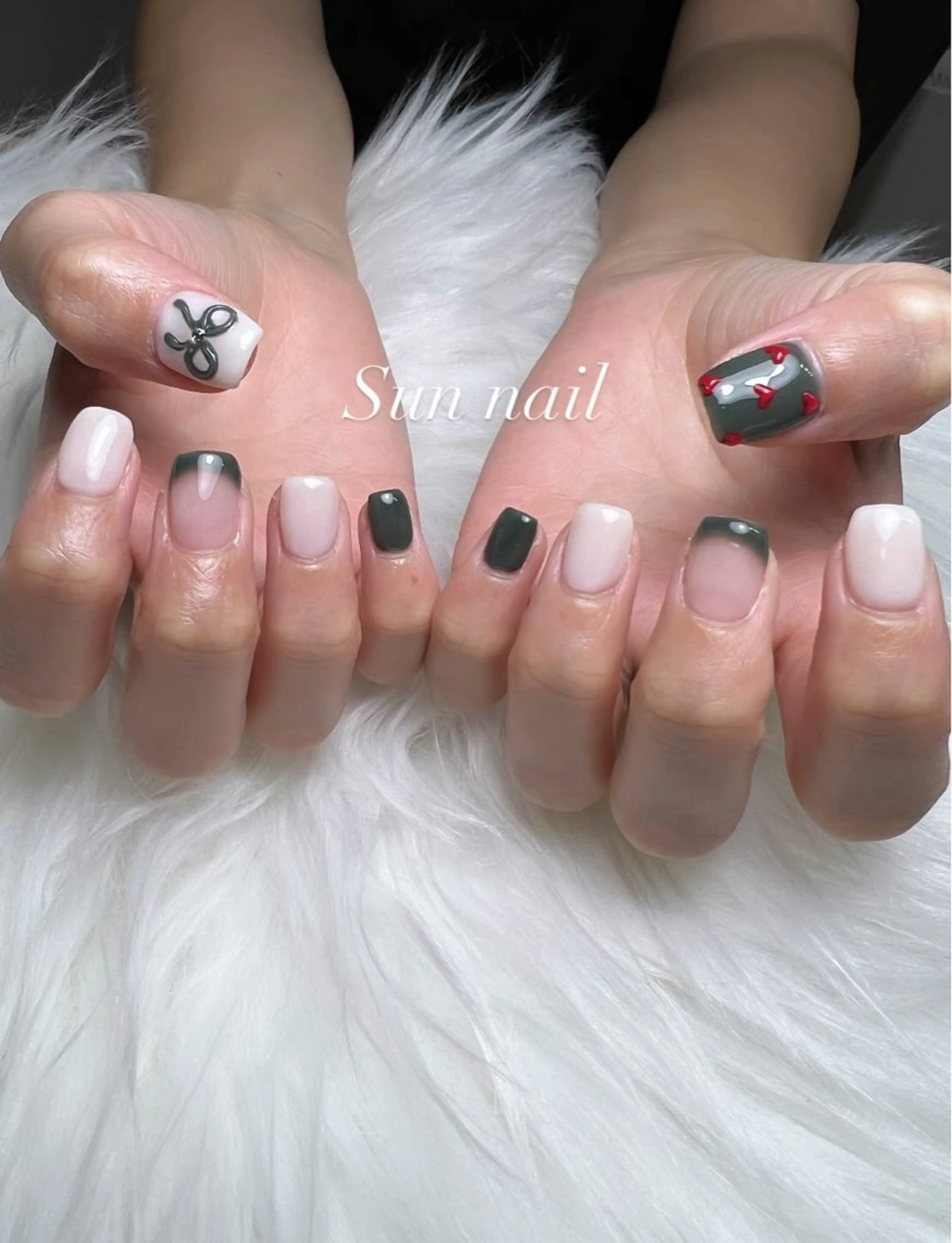 ネイル アートネイル ショートネイル ハンドネイル フットネイル Sun nail ...ayaのネイルデザイン