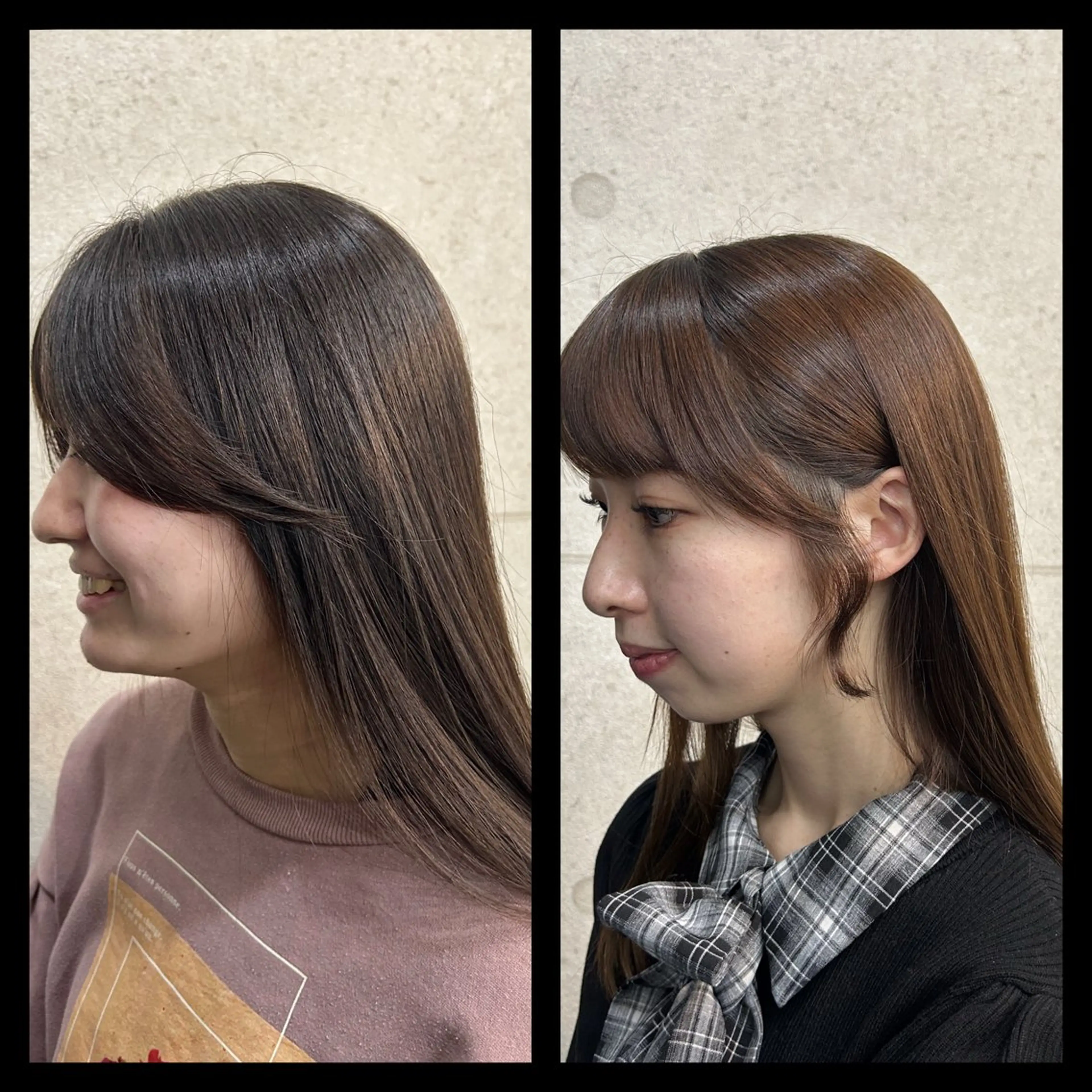 ロング 顔周りカット ♠️Anli♠️ KOTA🐈‍⬛のヘアスタイル