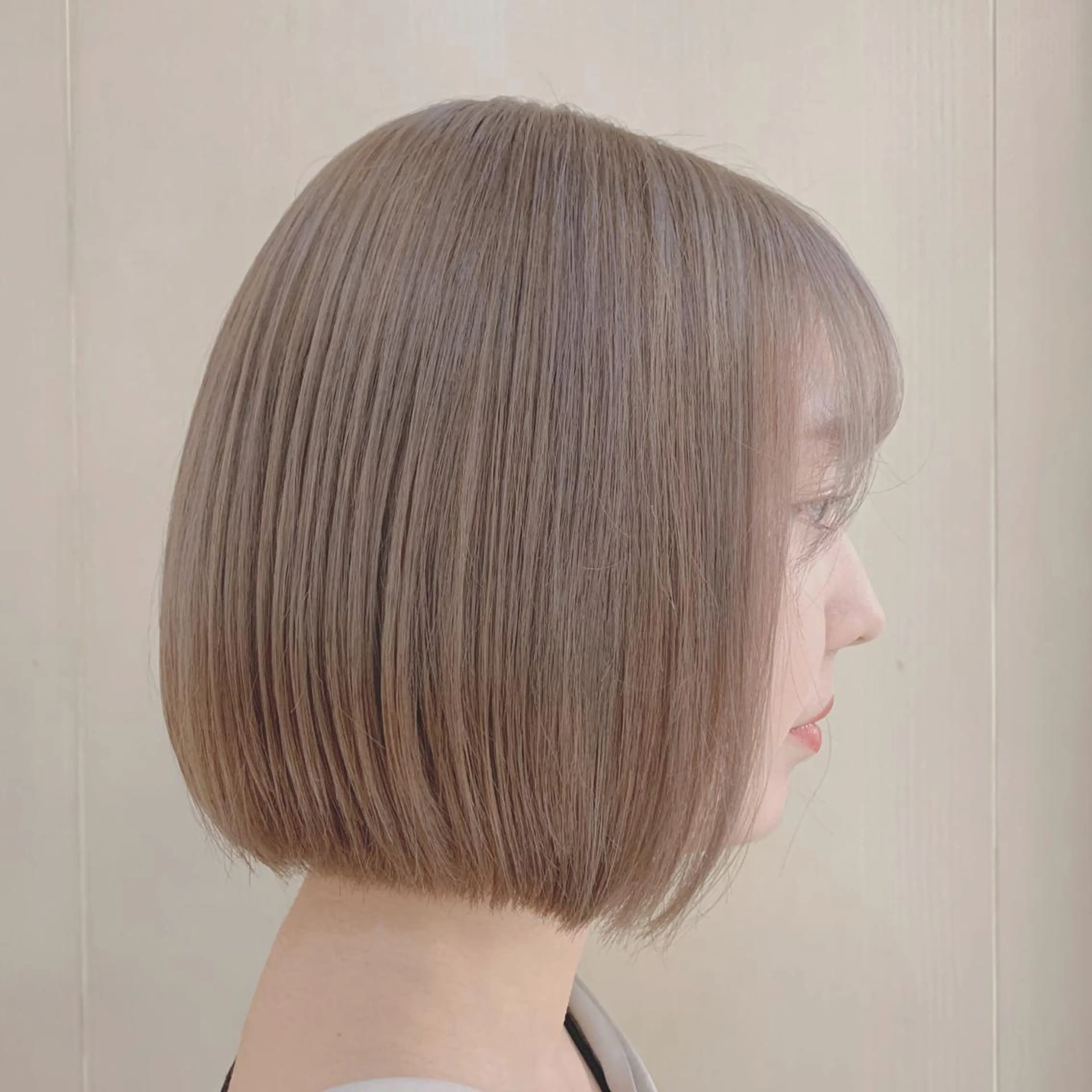 ショート カラー Blue 髪質改善 💎松藤 莉奈のヘアスタイル