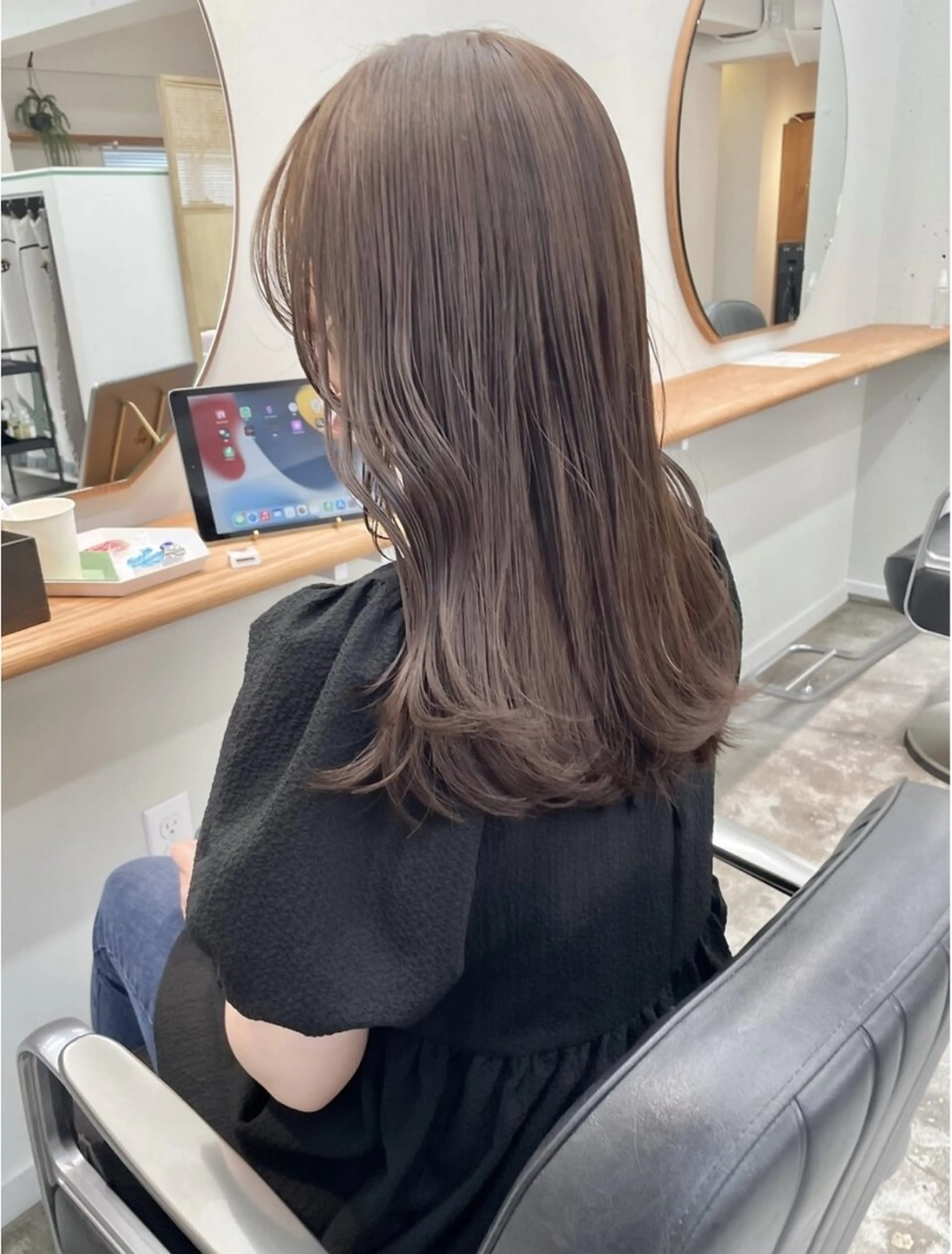 ロング カラー 透明感カラー ヘアカラー ENIEN MAKE'S 立川所属・立川/艶髪ブラウン カラーYUJIのヘアスタイル