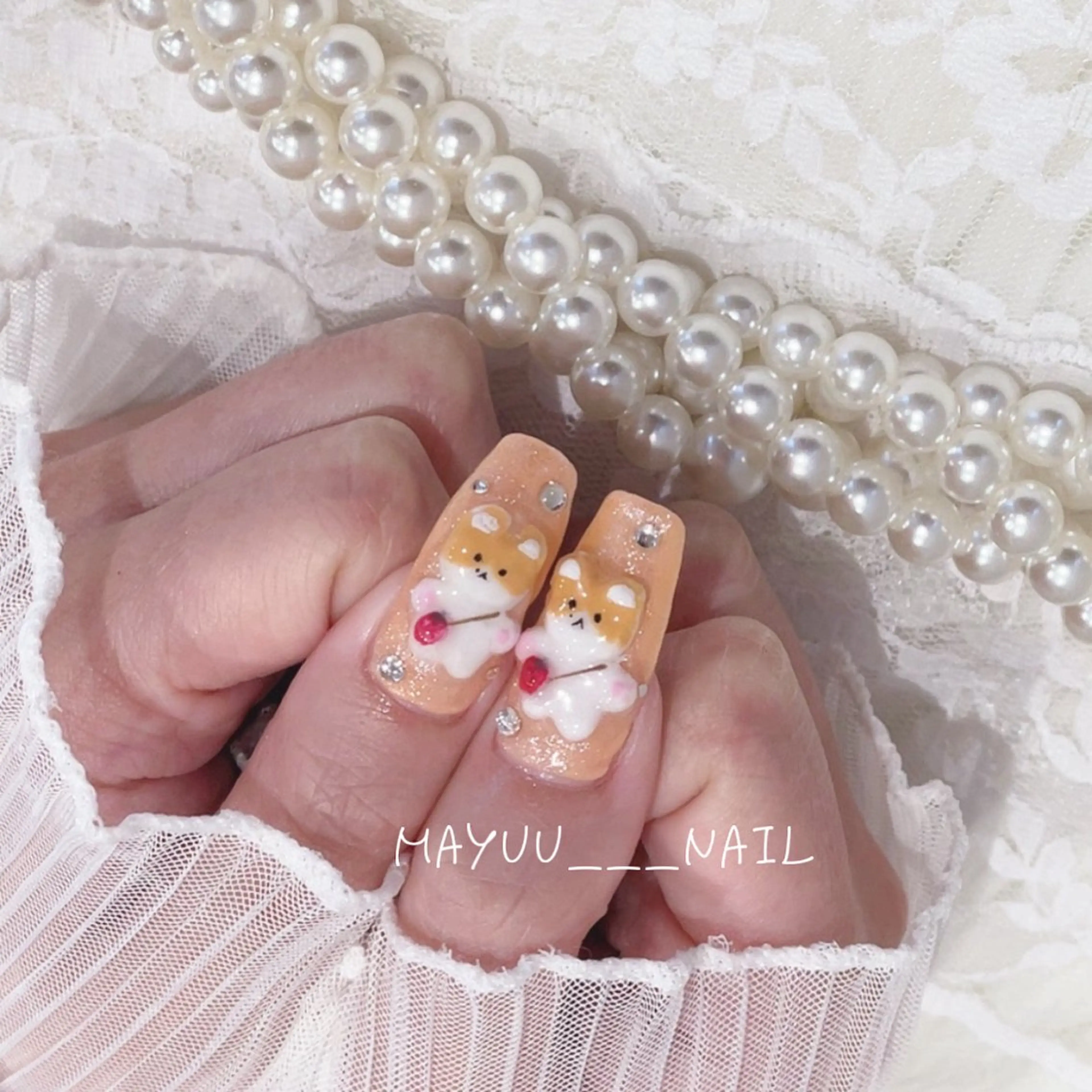 ネイル 🎀 Mayu 🎀痛ネイルのネイルデザイン