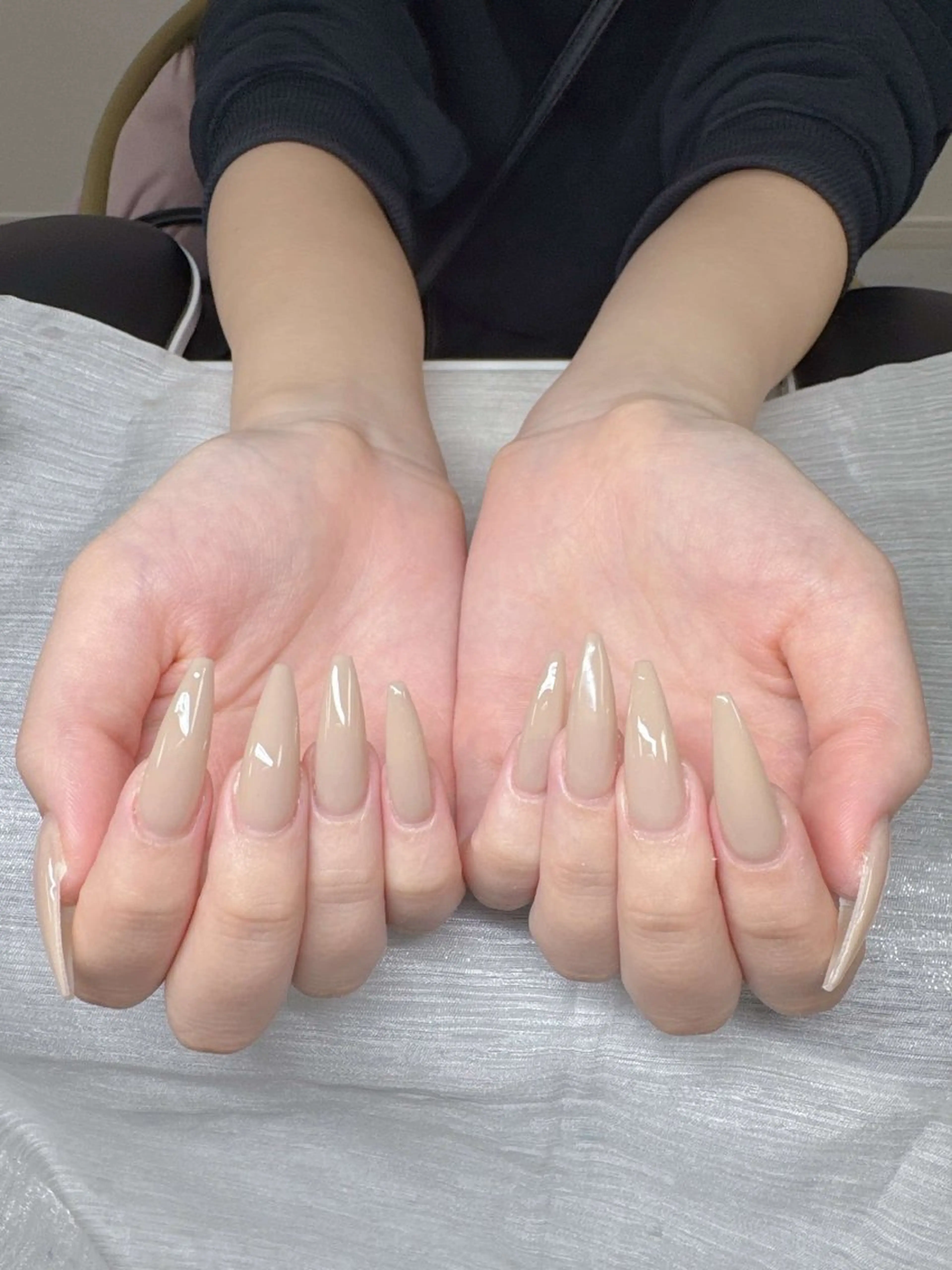 ネイル 長さ出し グラデーション 卒業式 キラキラネイル マグネットネイル ハンドネイル Lee Nailsのネイルデザイン