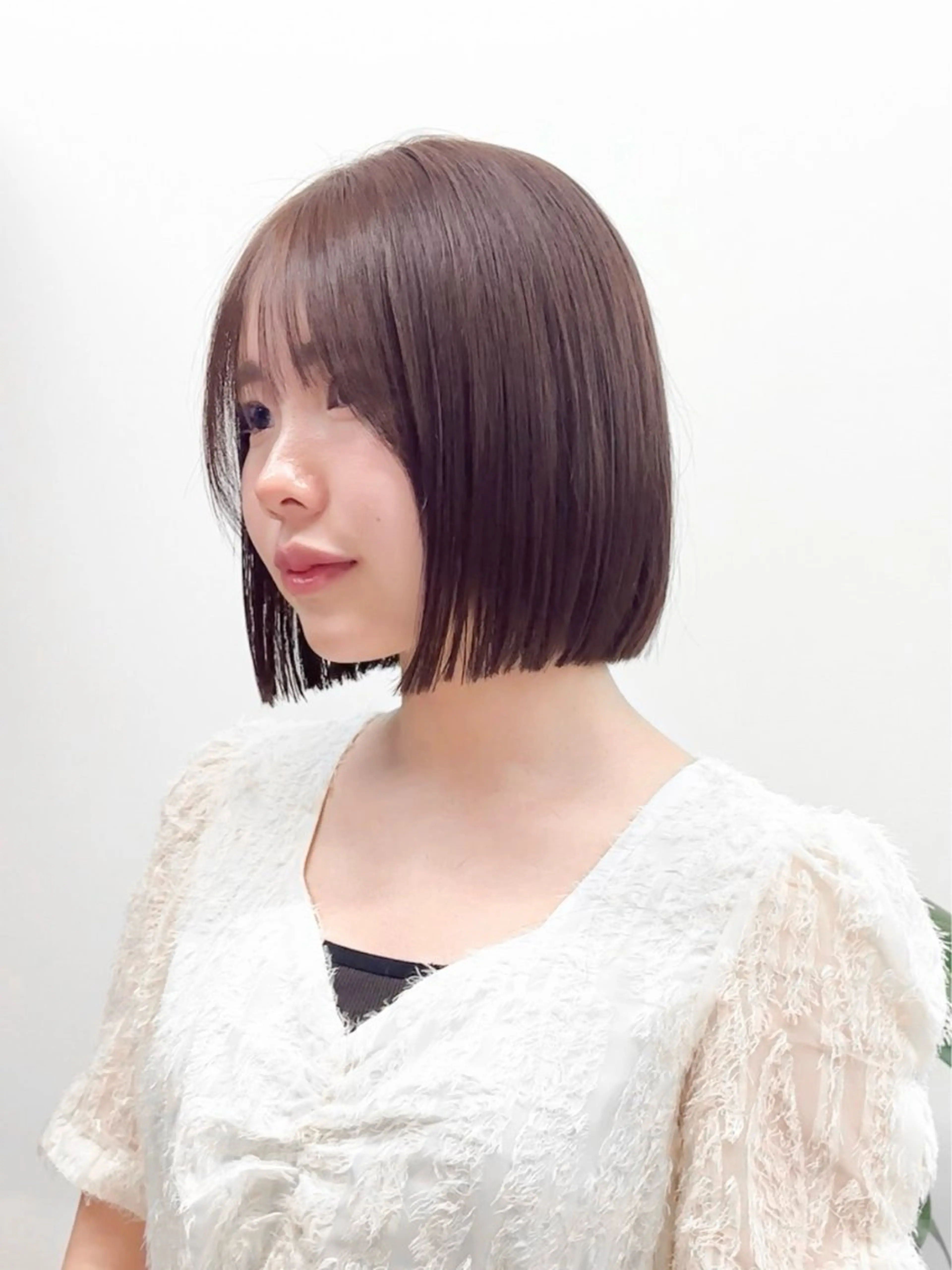 ミディアム 縮毛矯正/韓国ヘア /レイヤー🎀ミズキのヘアスタイル