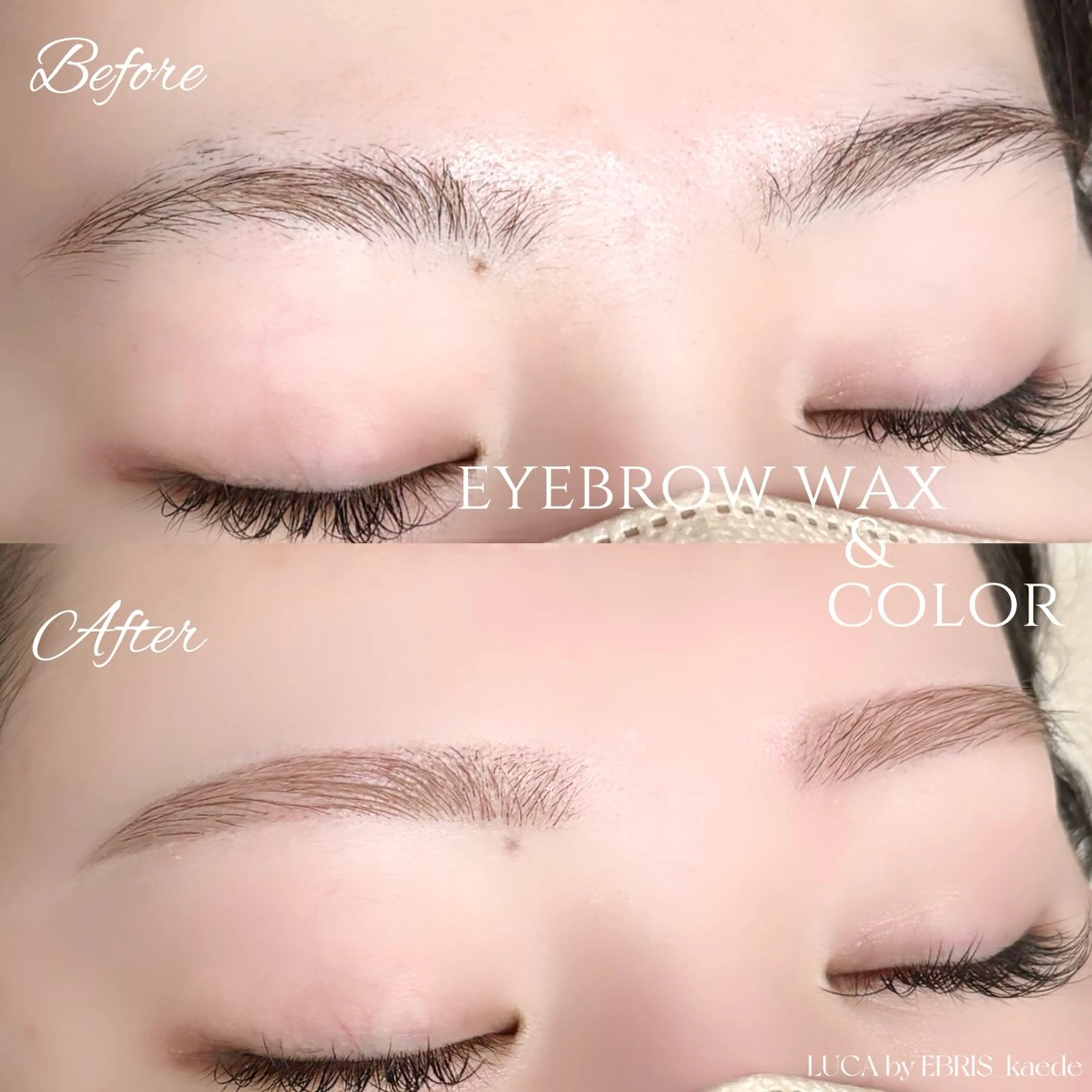 アイブロウ 眉カラー ワックス脱毛 眉カット その他(アイブロウ) KAEDE☾ 浦和/まつ毛&眉毛のマツエク・マツパデザイン