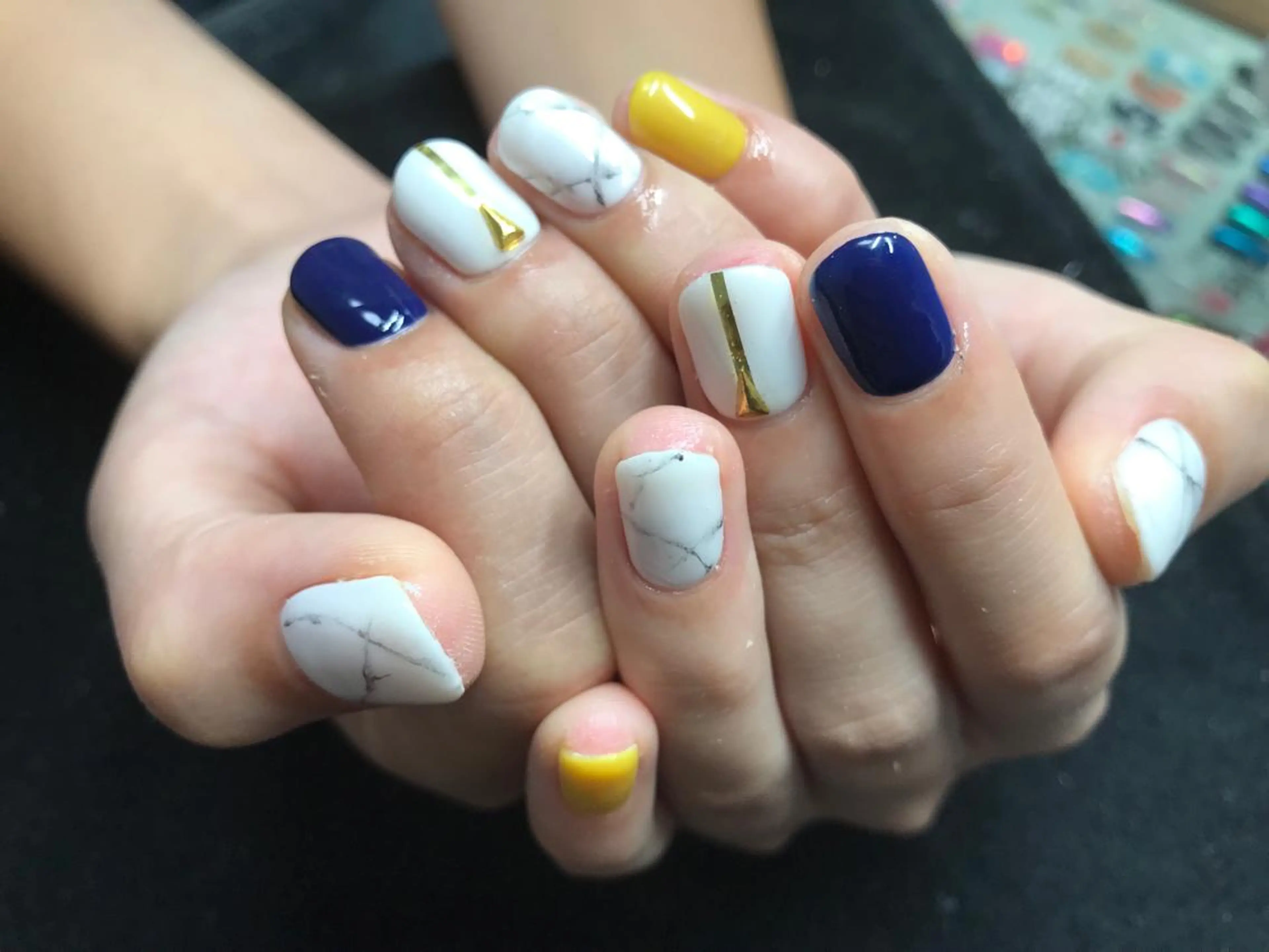 ネイル ハンドネイル Mana‪ ‪·͜· ❤︎‬のネイルデザイン