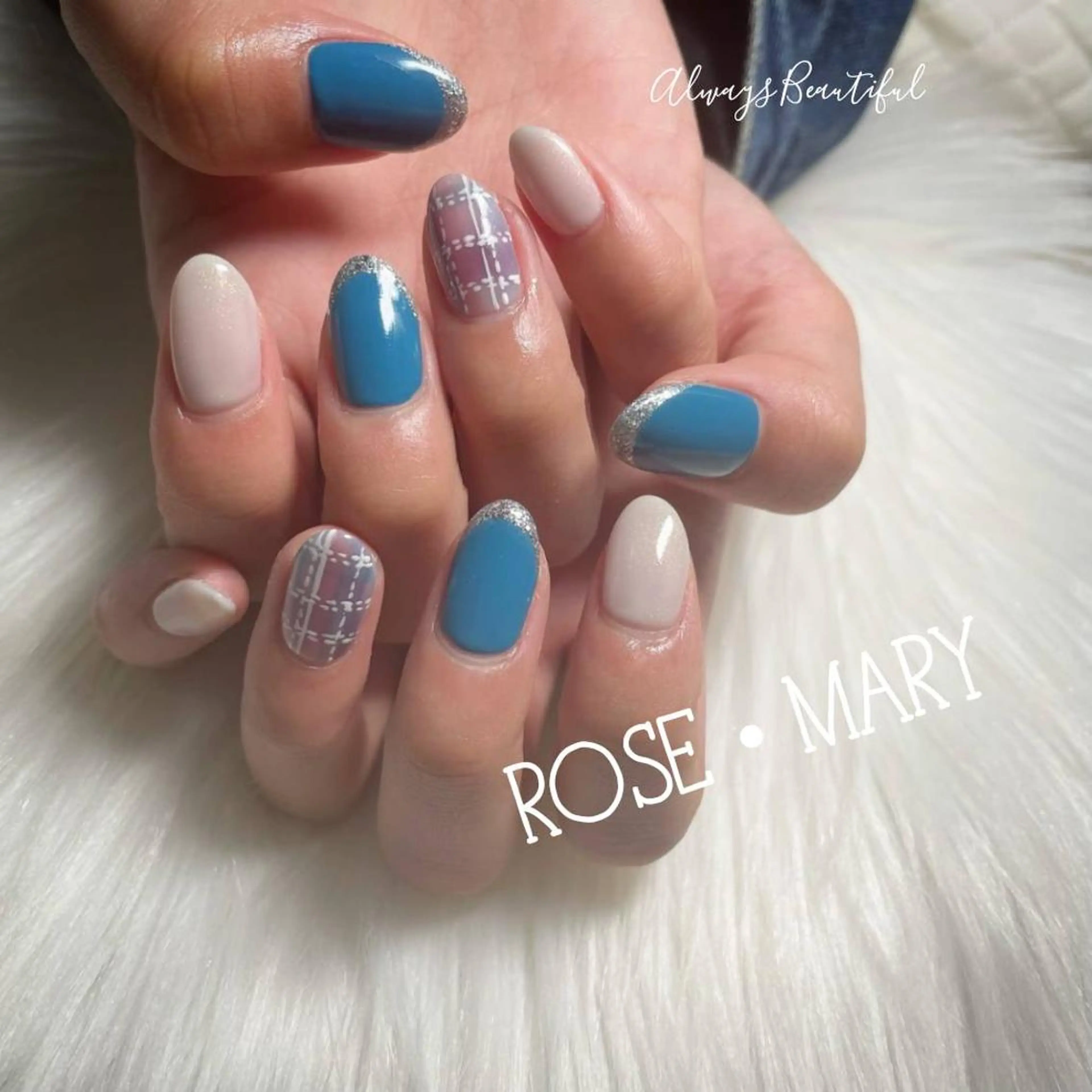 ネイル ハンドネイル ROSE・ MARY 鈴木のネイルデザイン