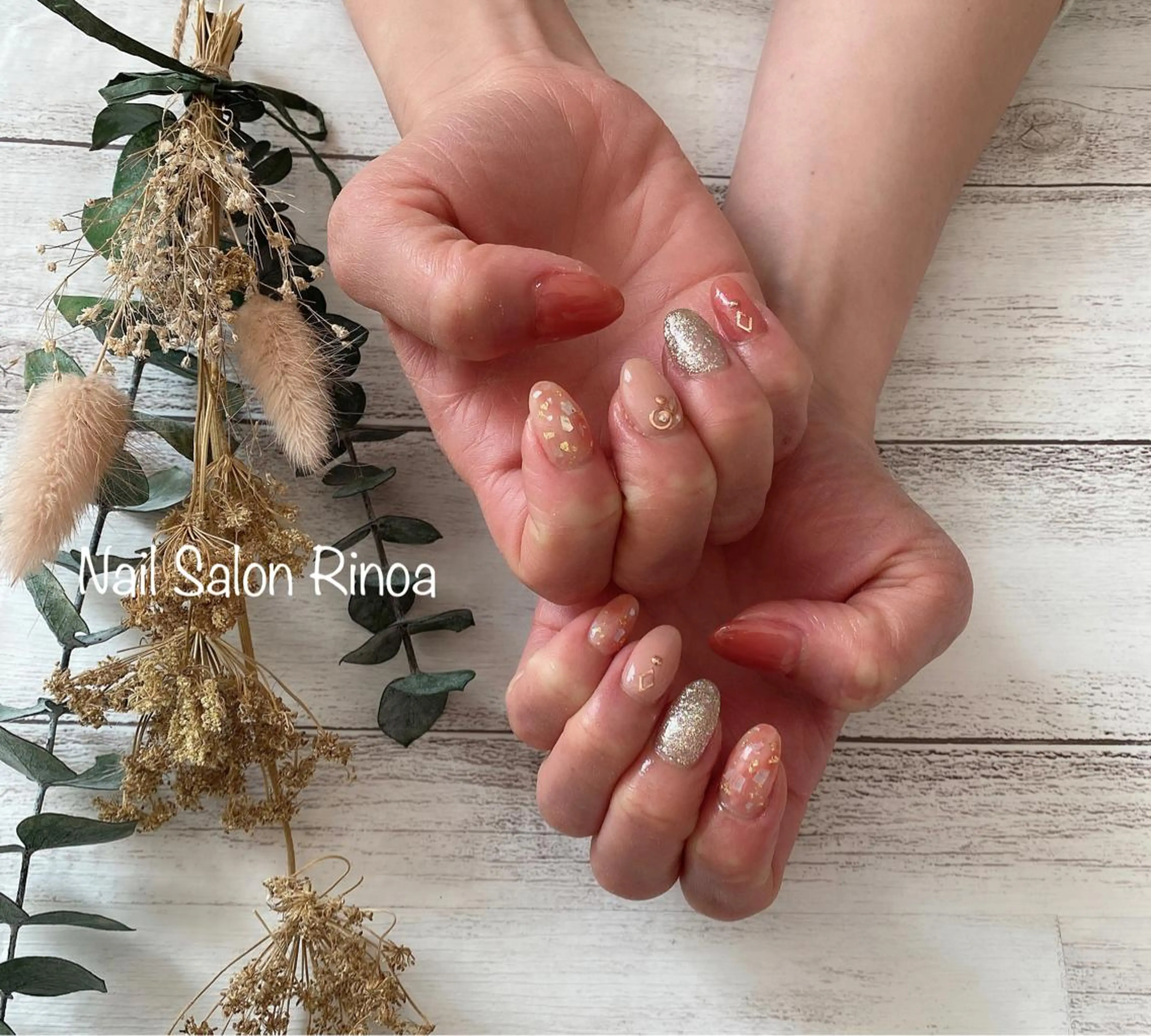 ネイル Nail Salon Rinoaのネイルデザイン