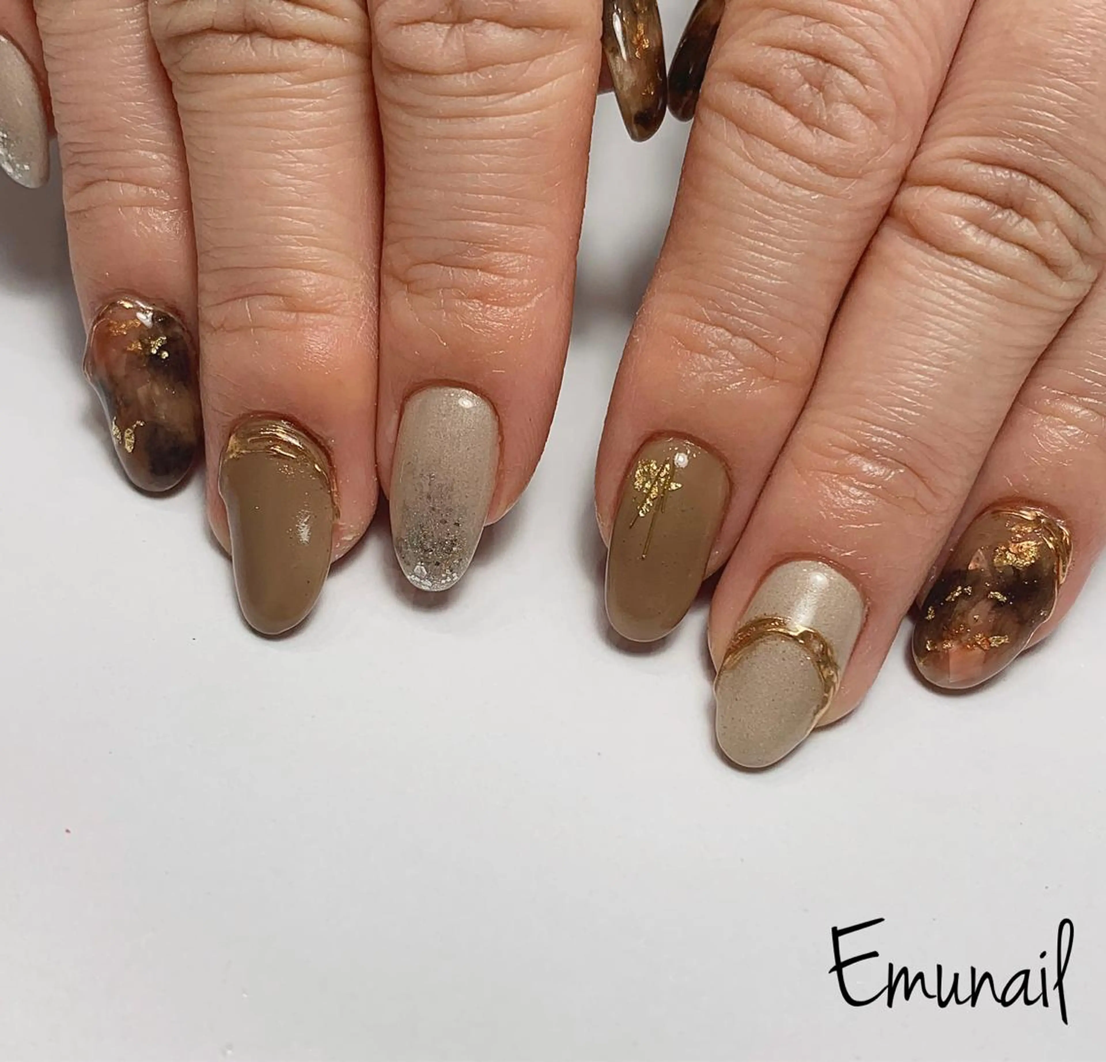 ネイル ハンドネイル Emu Nailのネイルデザイン