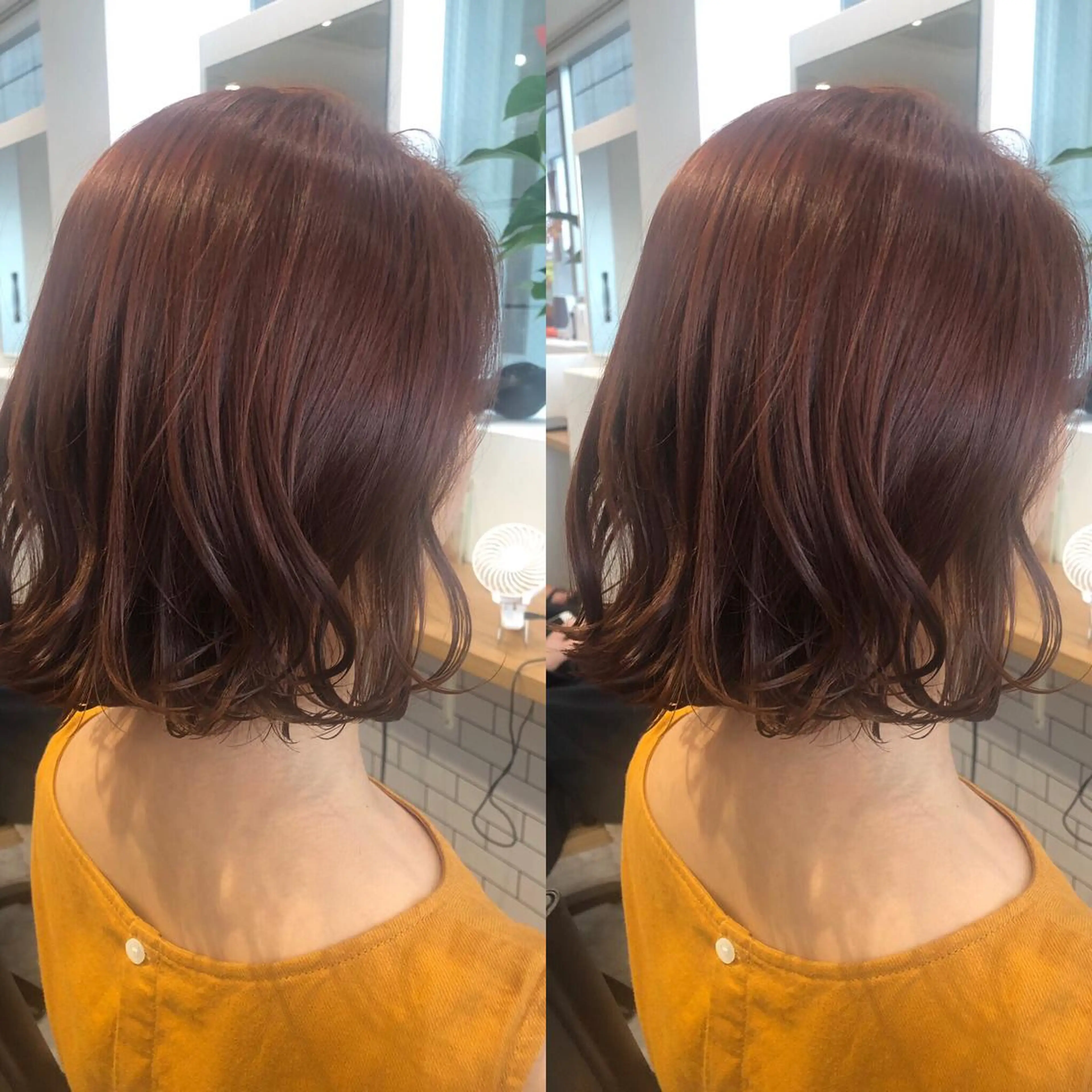 ショート カラー ベージュカラー ブリーチ ブリーチなしカラー オレンジ オレンジベージュ カット ヘアカラー トリートメント JILBLAN京都 ショート/ハイライトのヘアスタイル