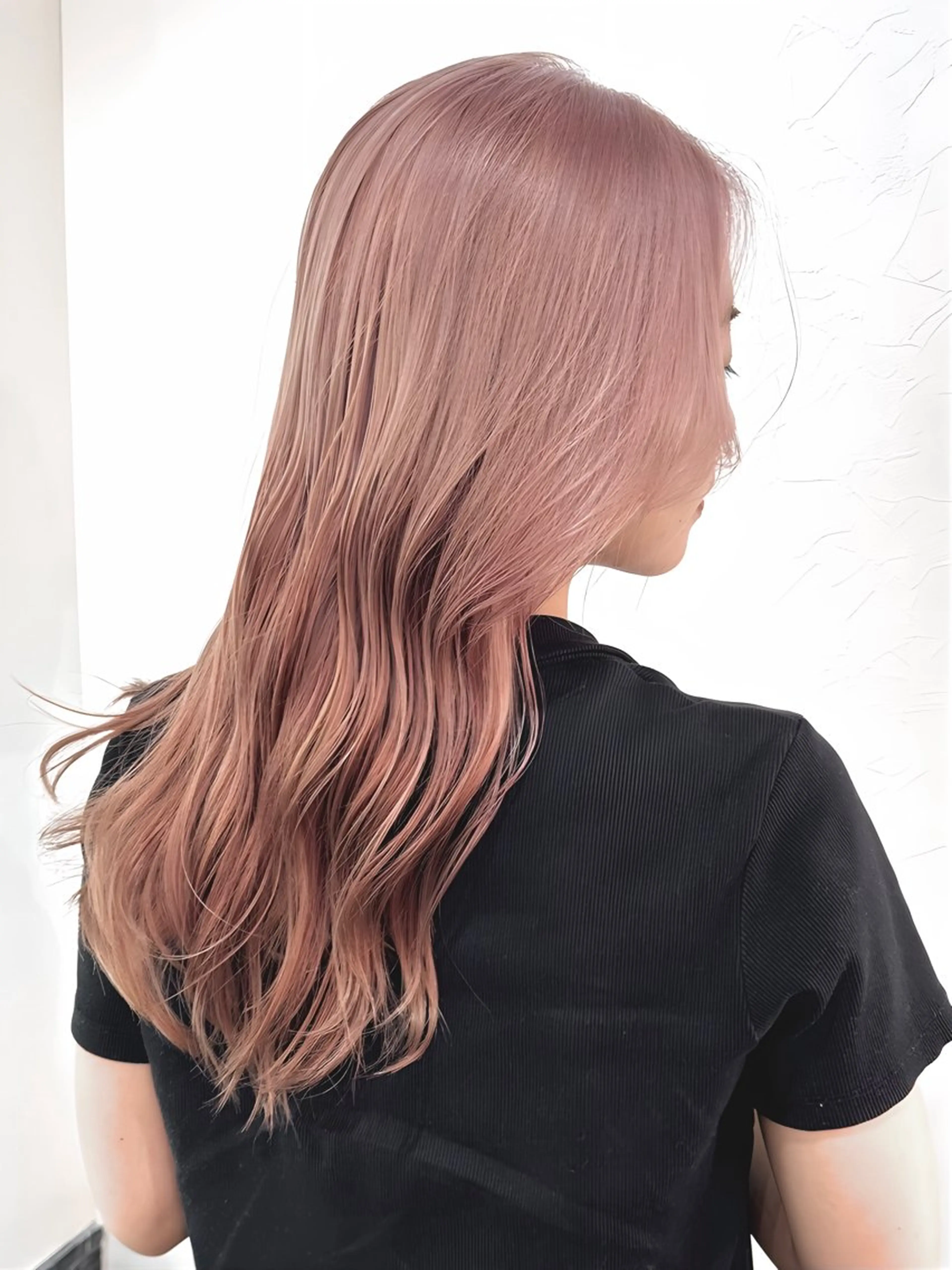 セミロング カラー 透明感カラー❄️要 半個室×マンツーマンのヘアスタイル