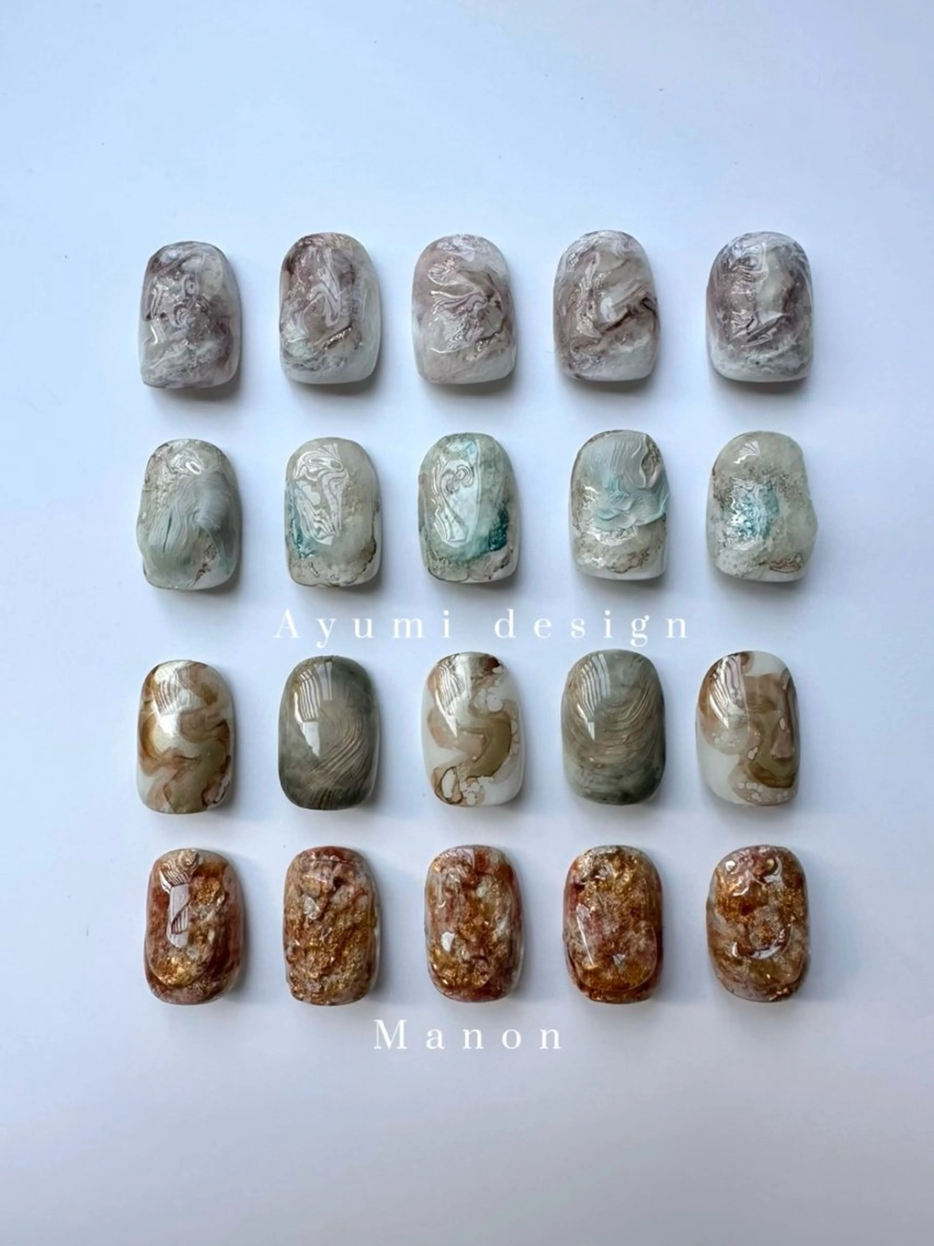 ネイル ayumi / Manonのネイルデザイン