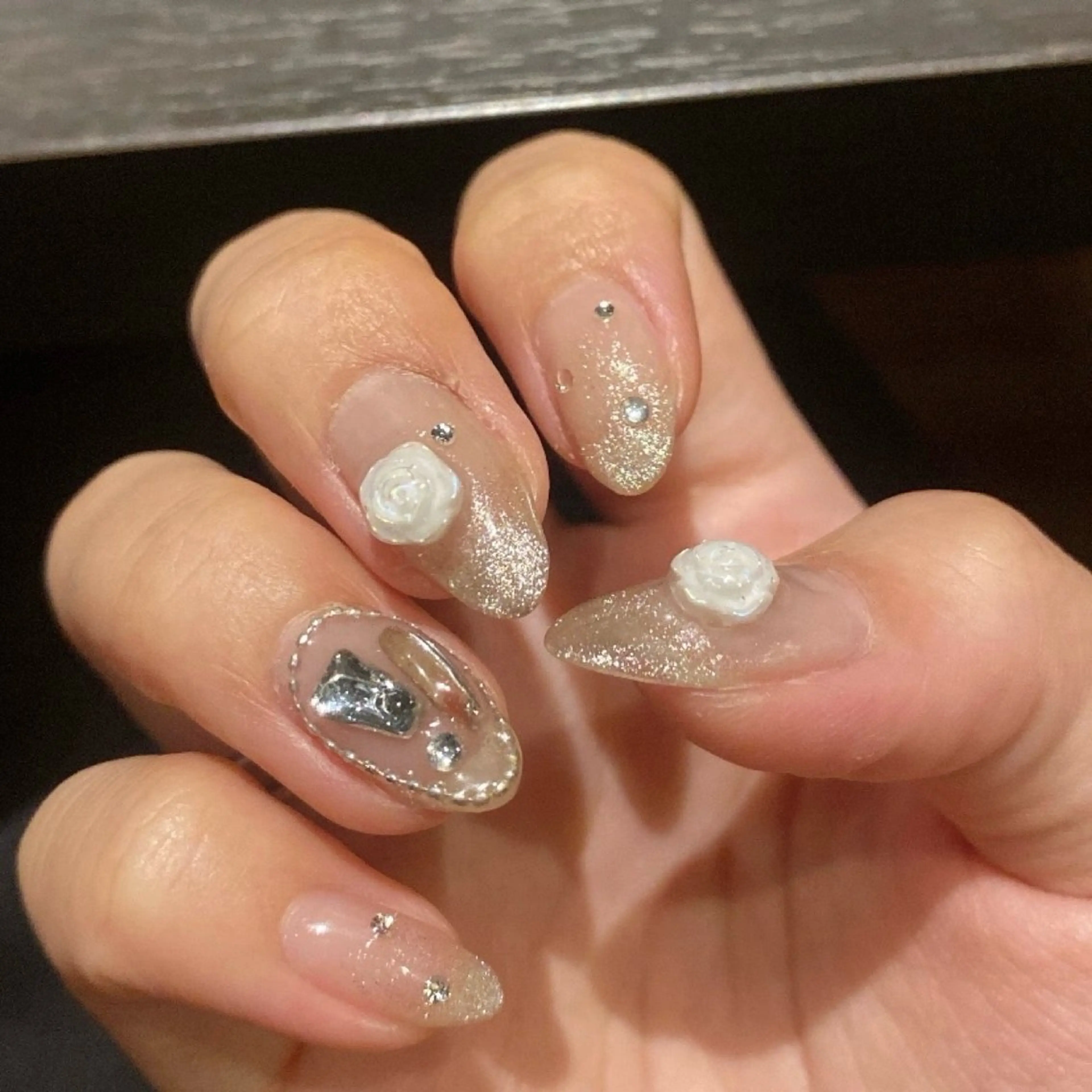 ネイル ハンドネイル 江原 楓果のネイルデザイン