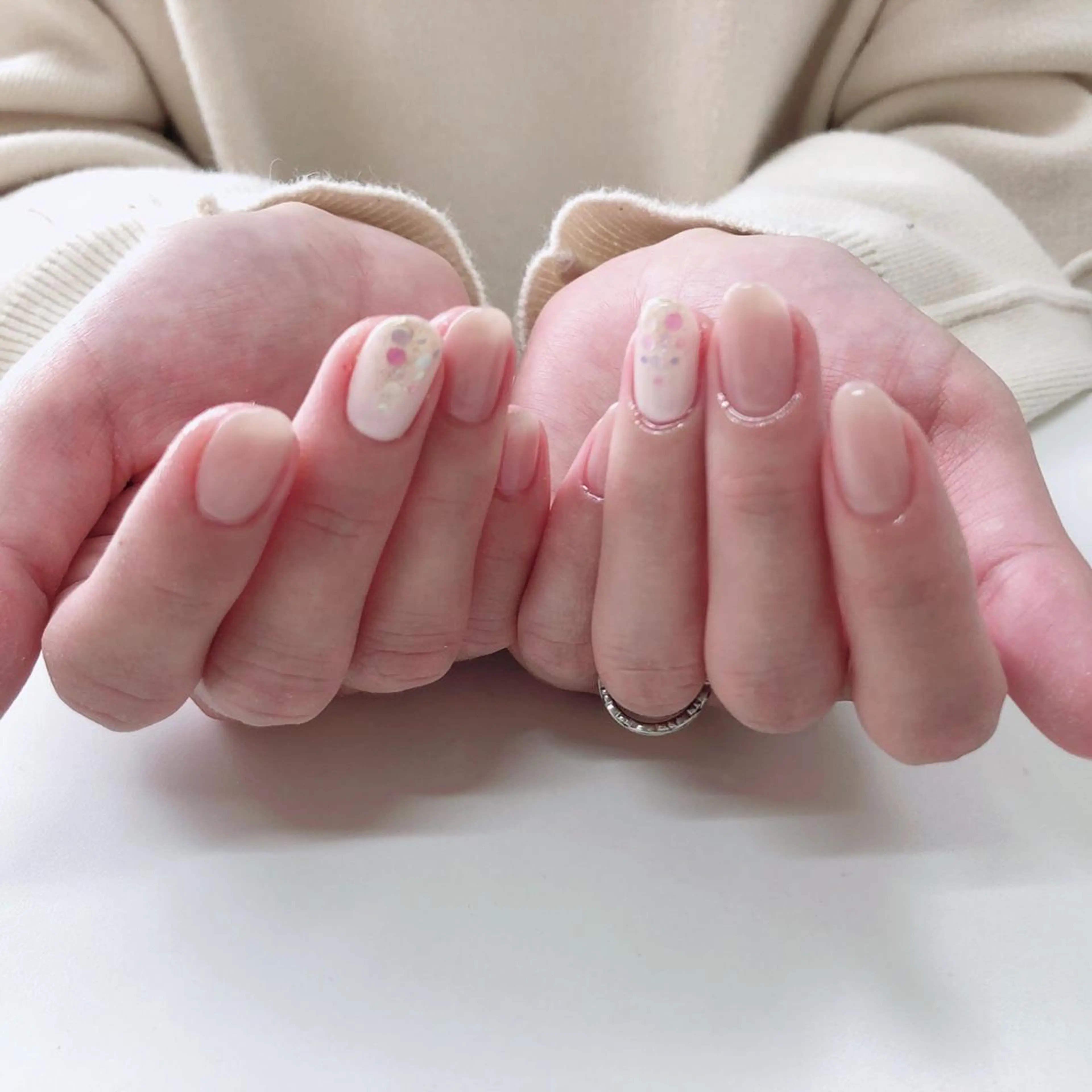 ネイル フットネイル グリーン オフィスネイル ワンカラーネイル Lily Roseスタッフ一同のマツエク・マツパデザイン