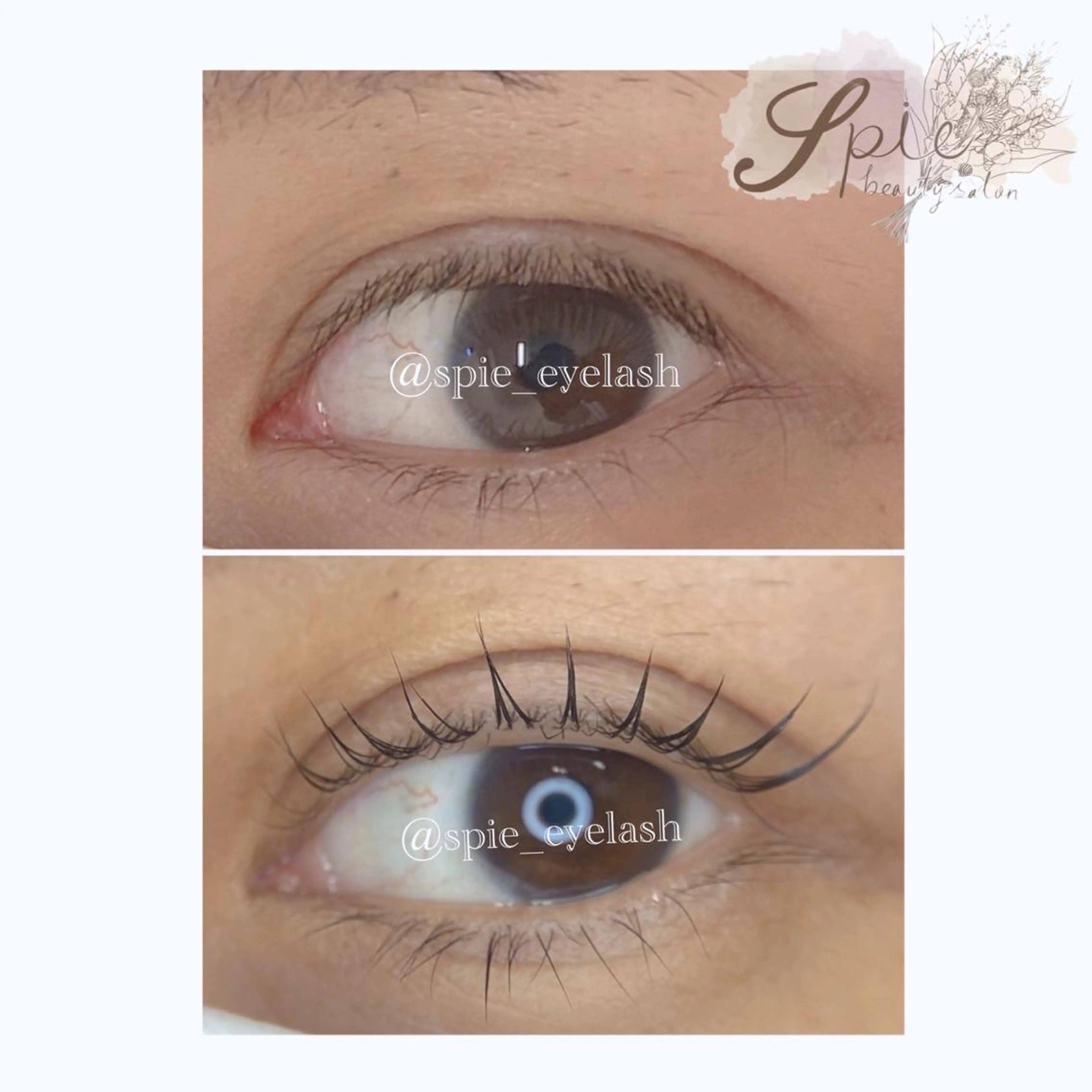 マツエク・マツパ 束感まつ毛 一重×まつ毛パーマ Eyelist nakaseのマツエク・マツパデザイン