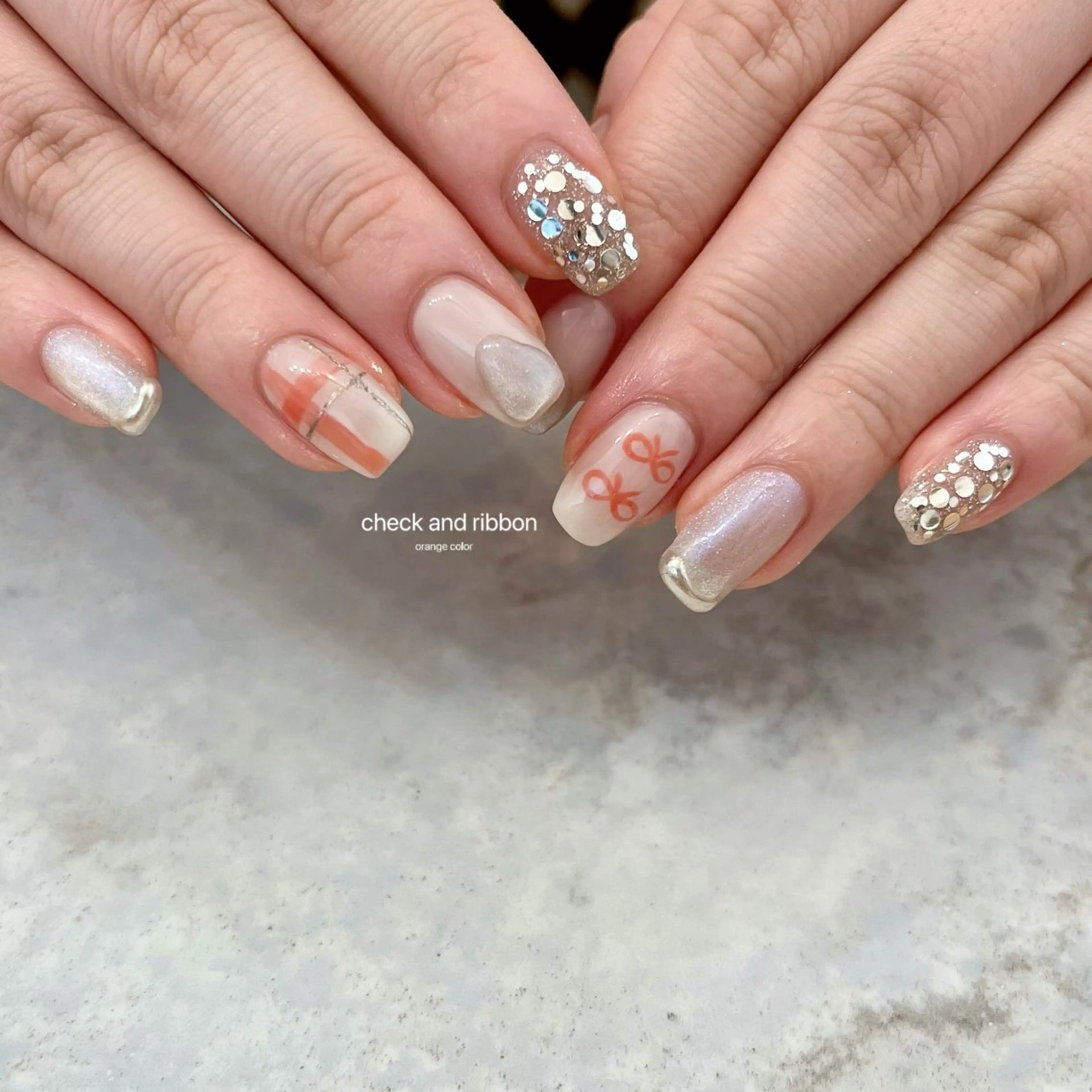 ネイル ハンドネイル M O M Oのネイルデザイン