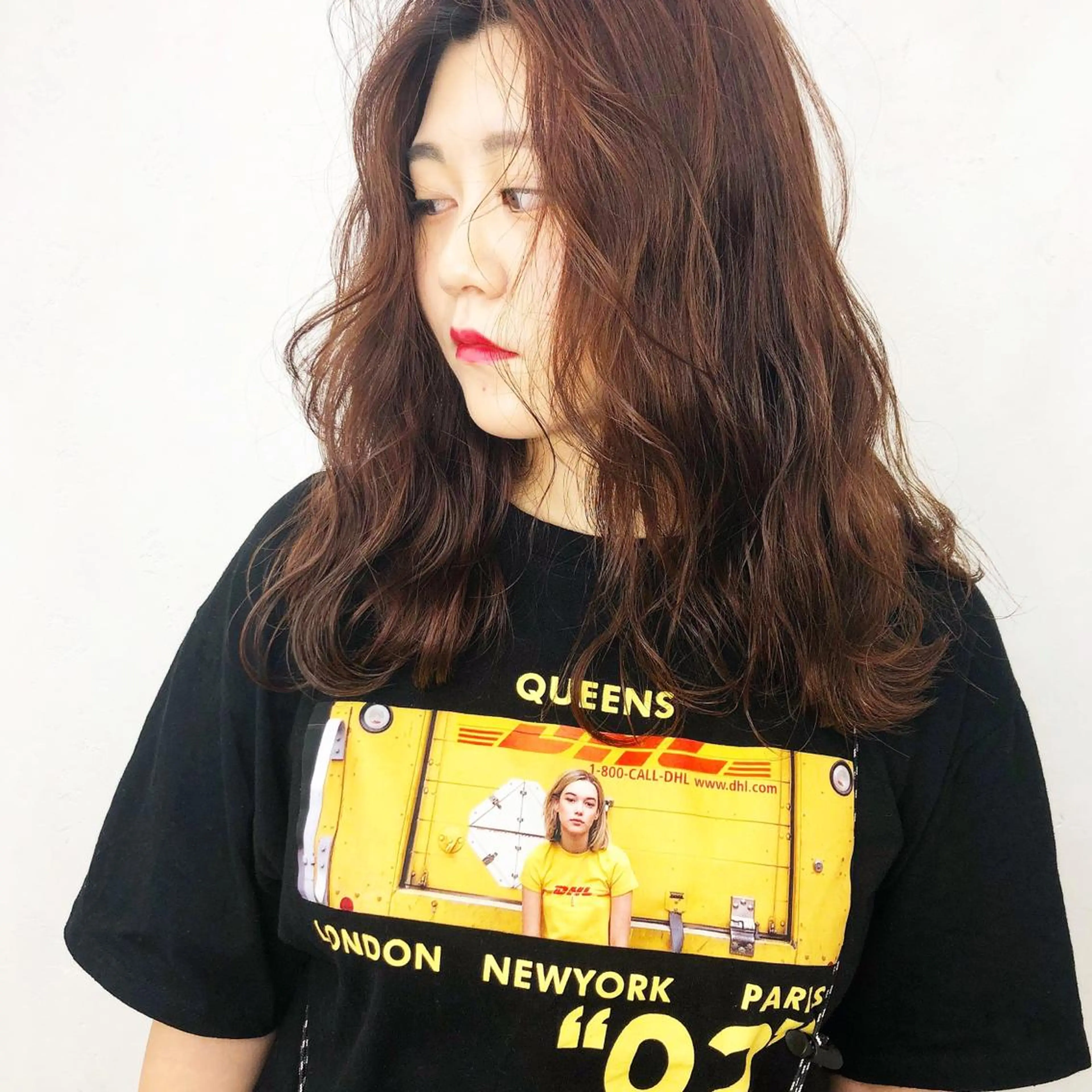 ロング カラー メンズ カット ヘアカラー トリートメント pigment所属・♡MIHO♡ スタイリストのヘアスタイル