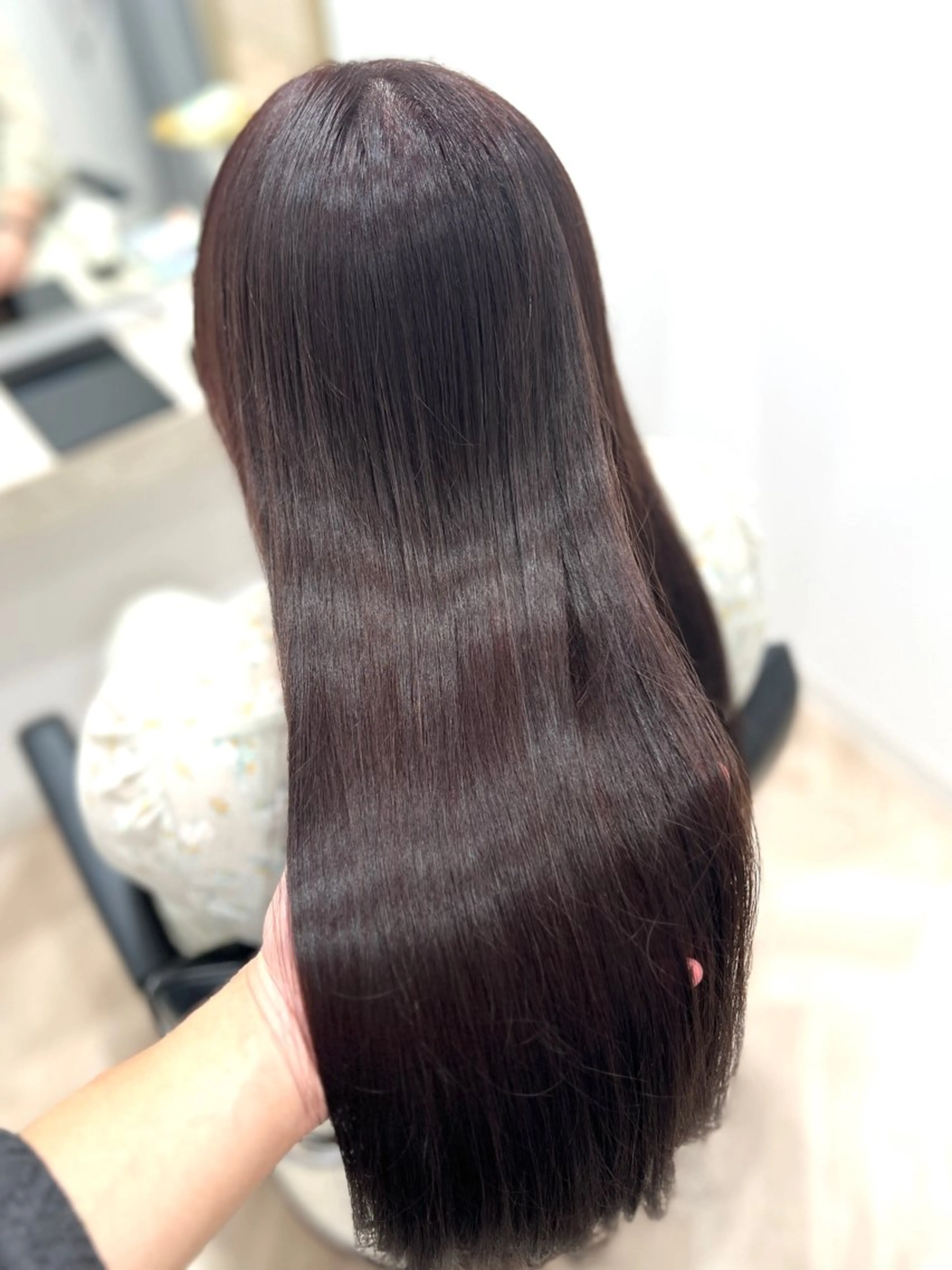 ロング カラー ブリーチ 透明感カラー ダブルカラー グレージュ ラベンダーカラー ヘアカラー トリートメント ヘアセット 顔まわり職人🇰🇷 韓国ヘア/KAITOのヘアスタイル