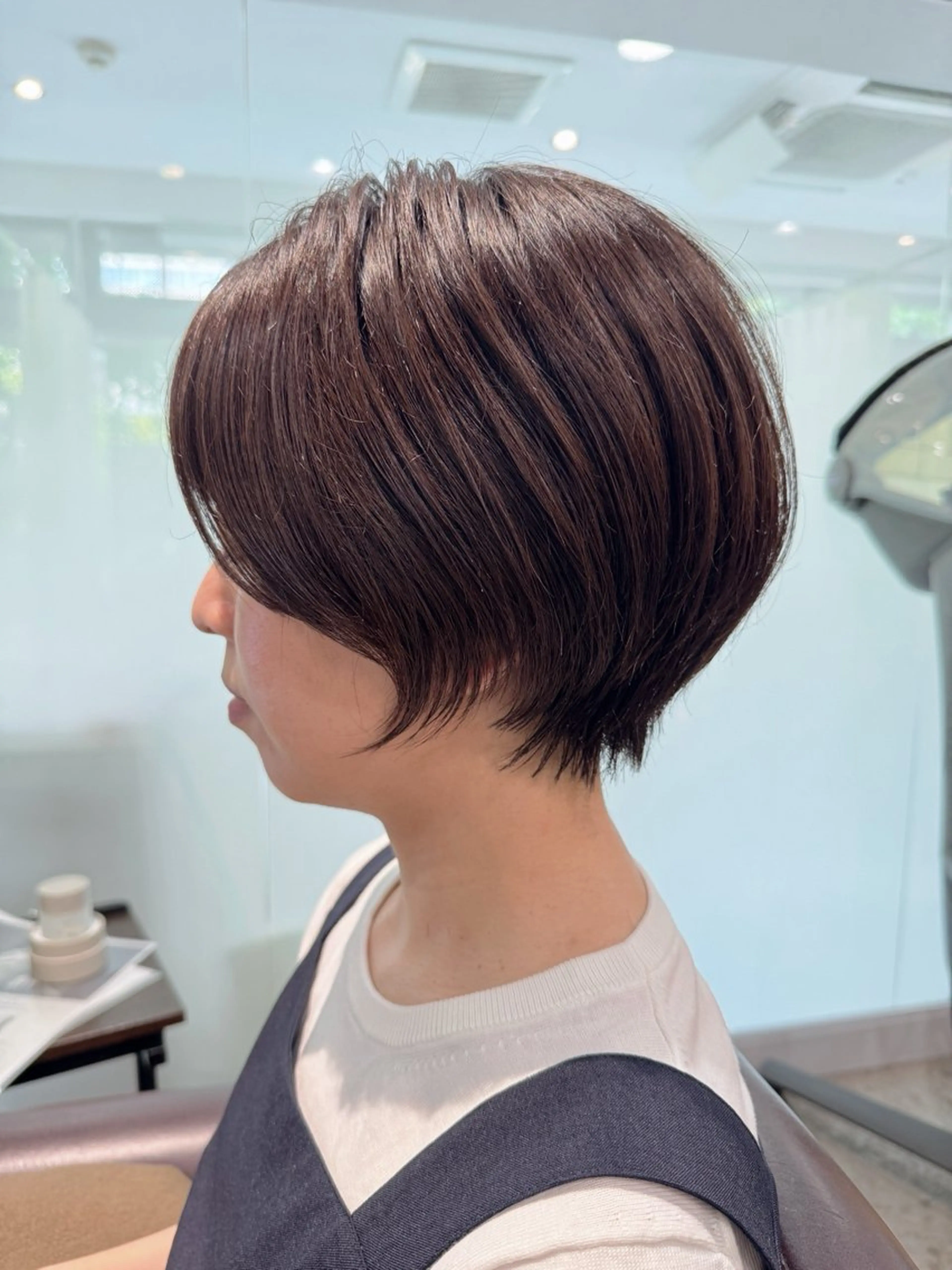 ショート カラー カット ヘアカラー トリートメント ショート/ボブ/ レイヤー✂鷲田竜也のヘアスタイル