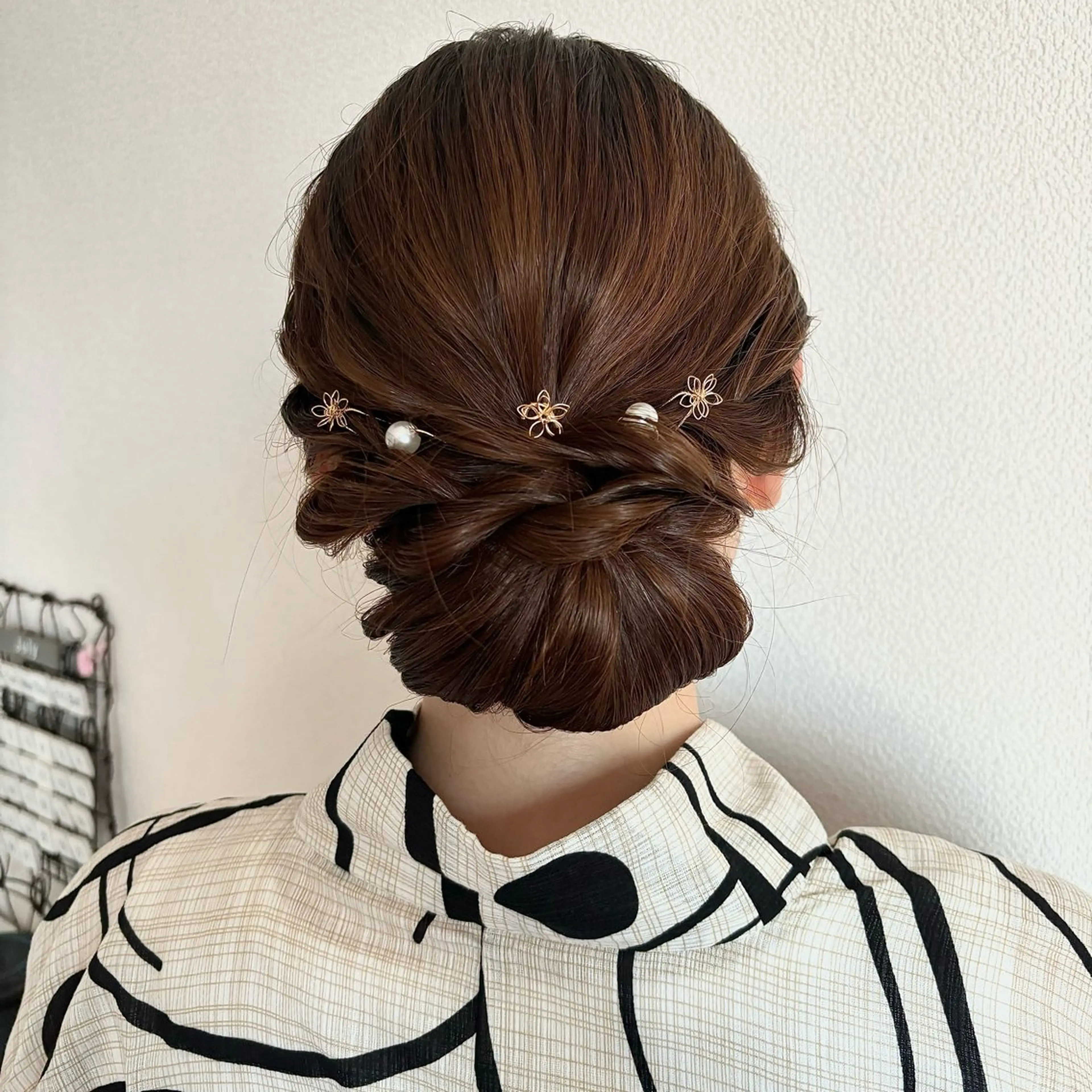 ヘアアレンジ 着付け 美奈 🫧のヘアスタイル