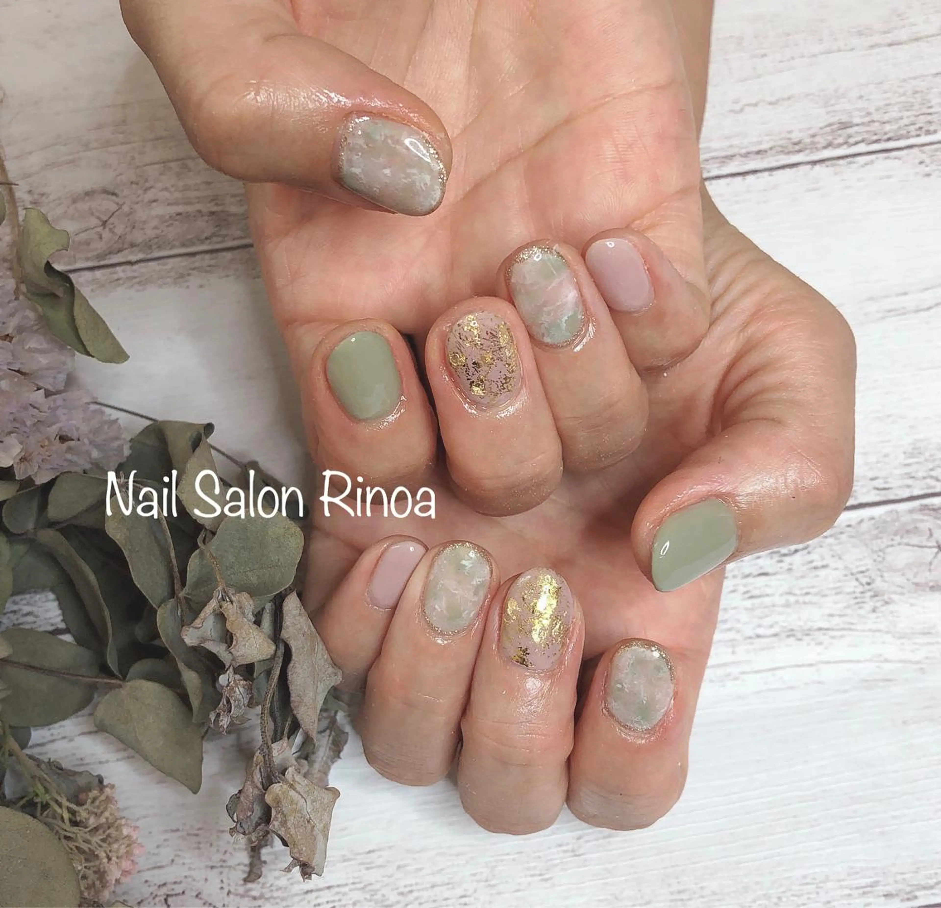 ネイル Nail Salon Rinoaのネイルデザイン