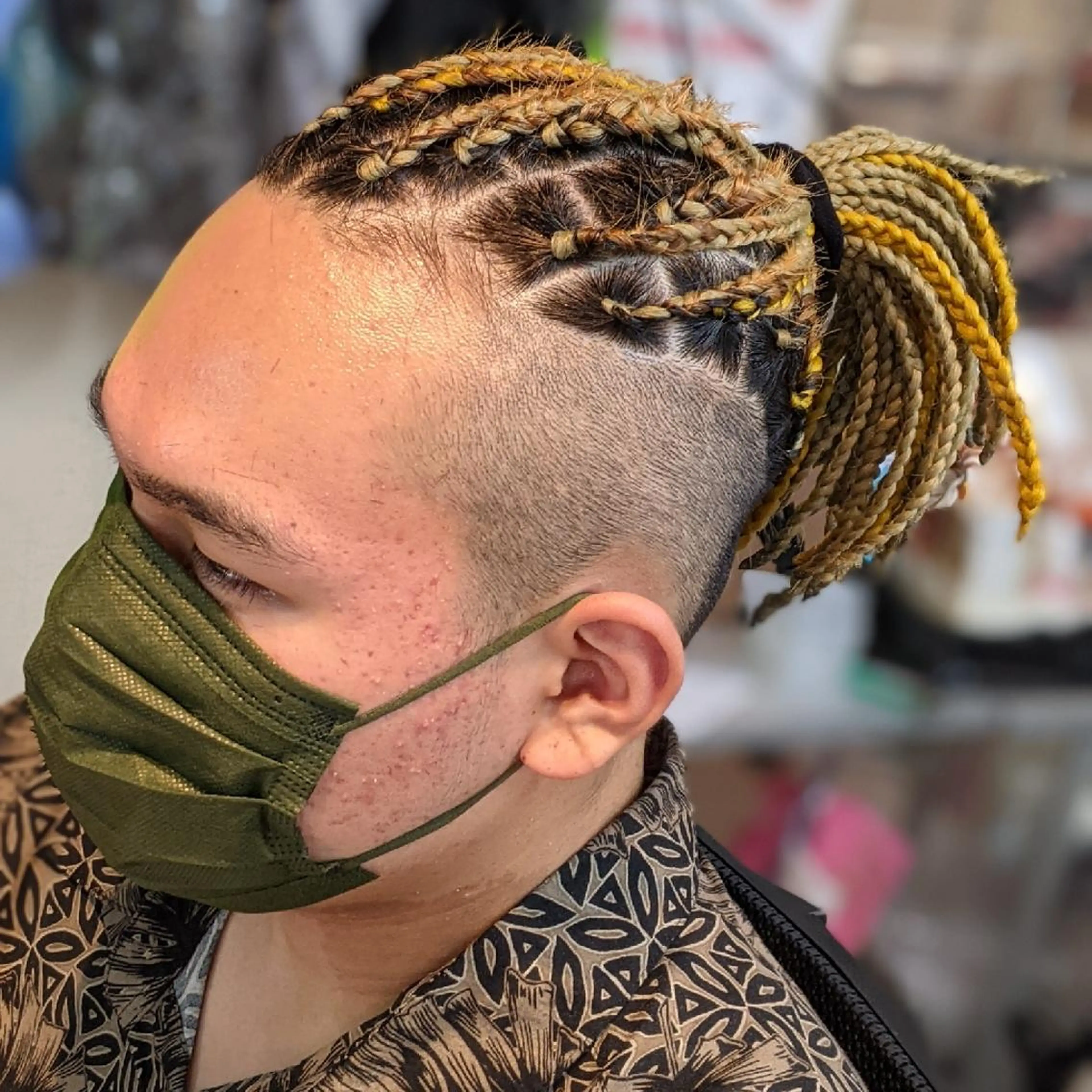 メンズ ミディアム エクステ scamp ★のヘアスタイル