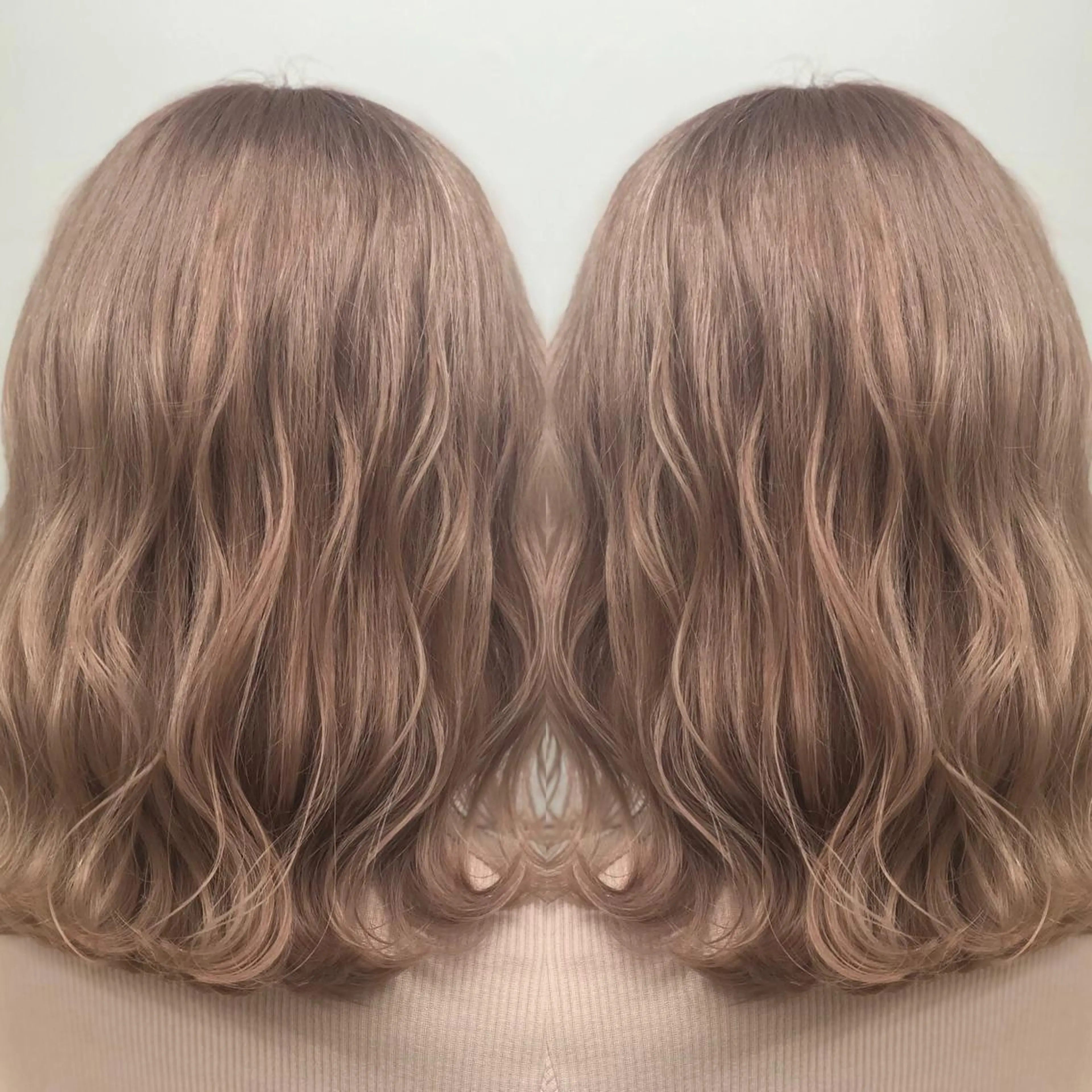 デザインカット＋デジタルパーマの写真