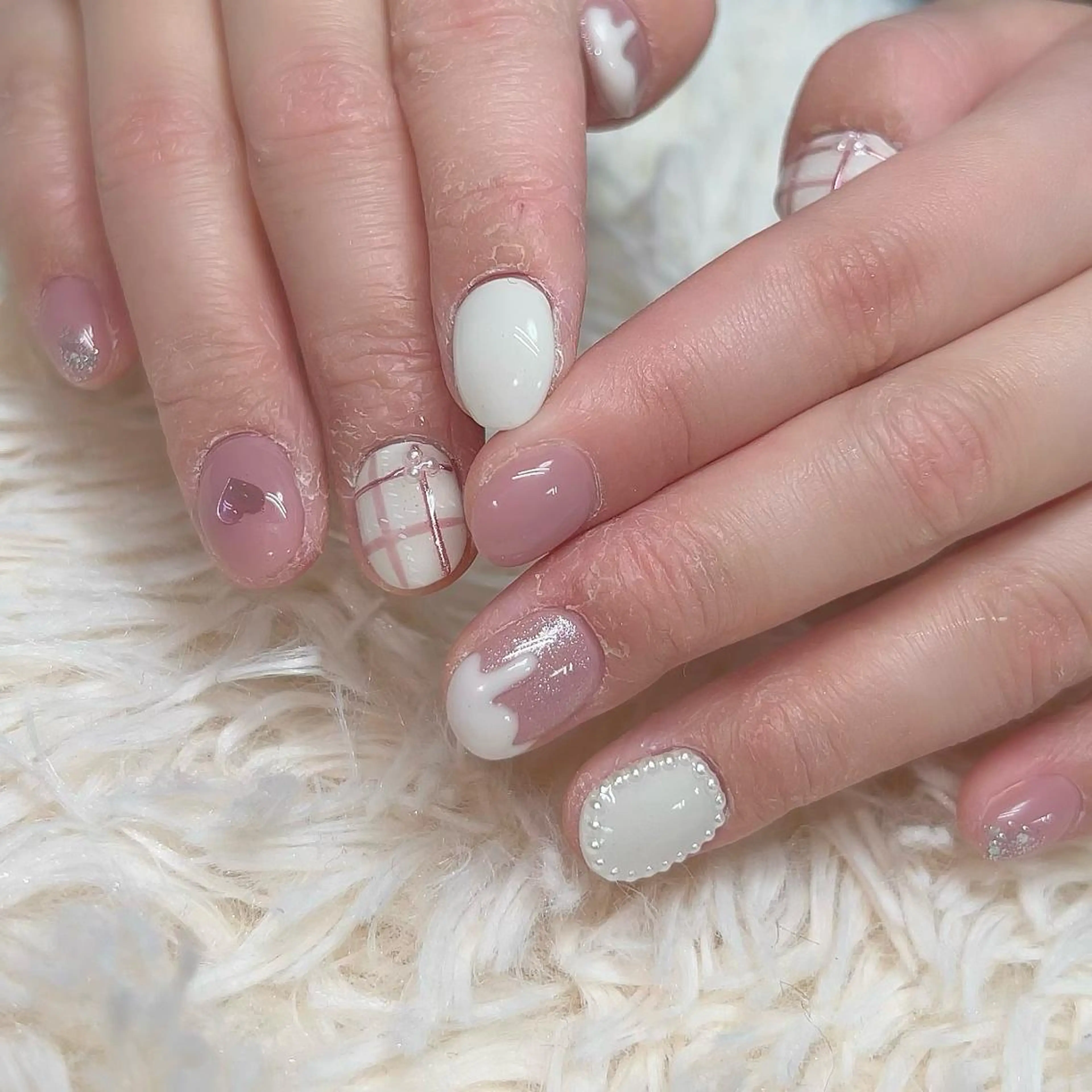 ネイル ハンドネイル 【Yappy🌈】 💖P-tanaのネイルデザイン