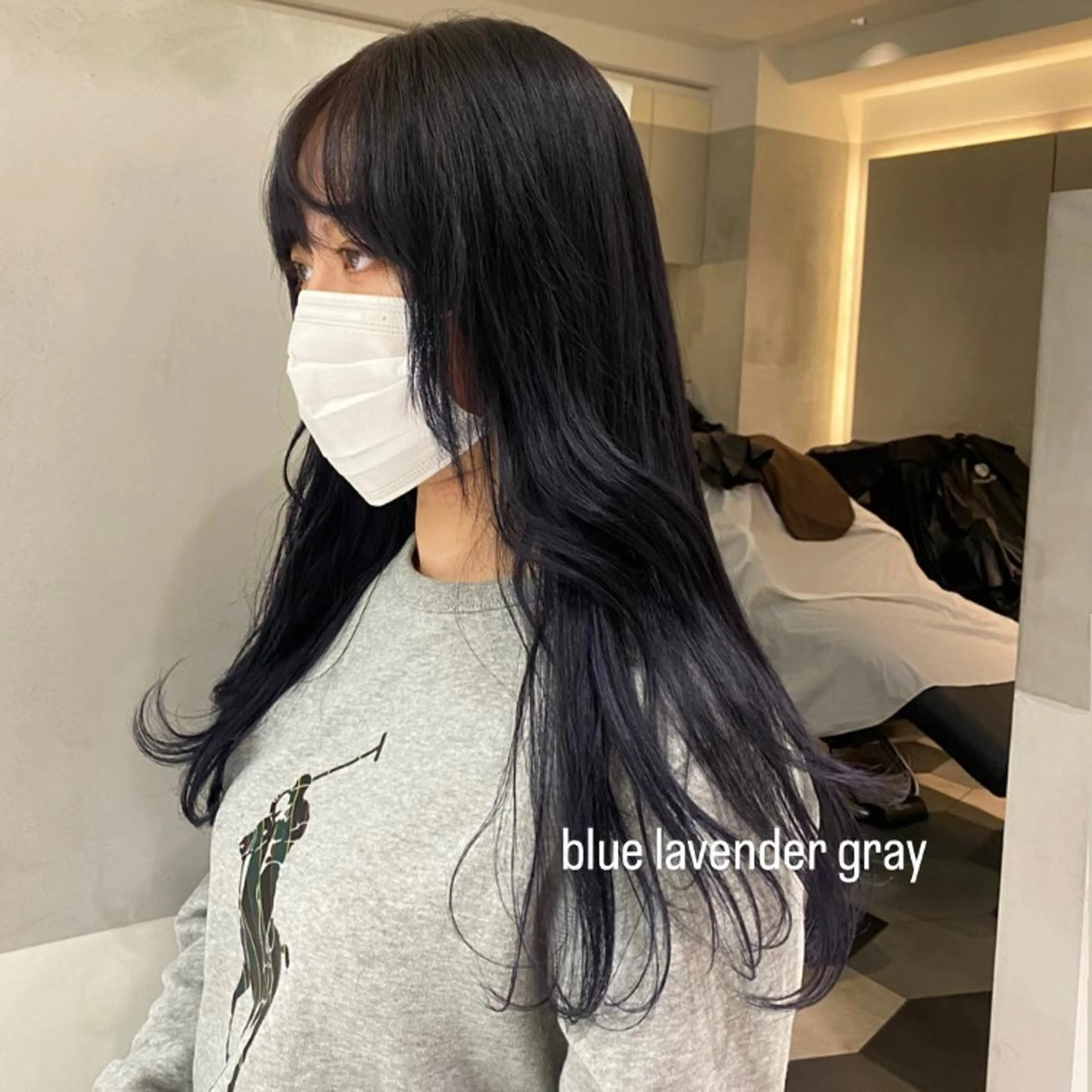 ロング カラー 透明感カラー ダブルカラー ヘアカラー トリートメント 艶感/ナチュラル 🌿マアヤのヘアスタイル