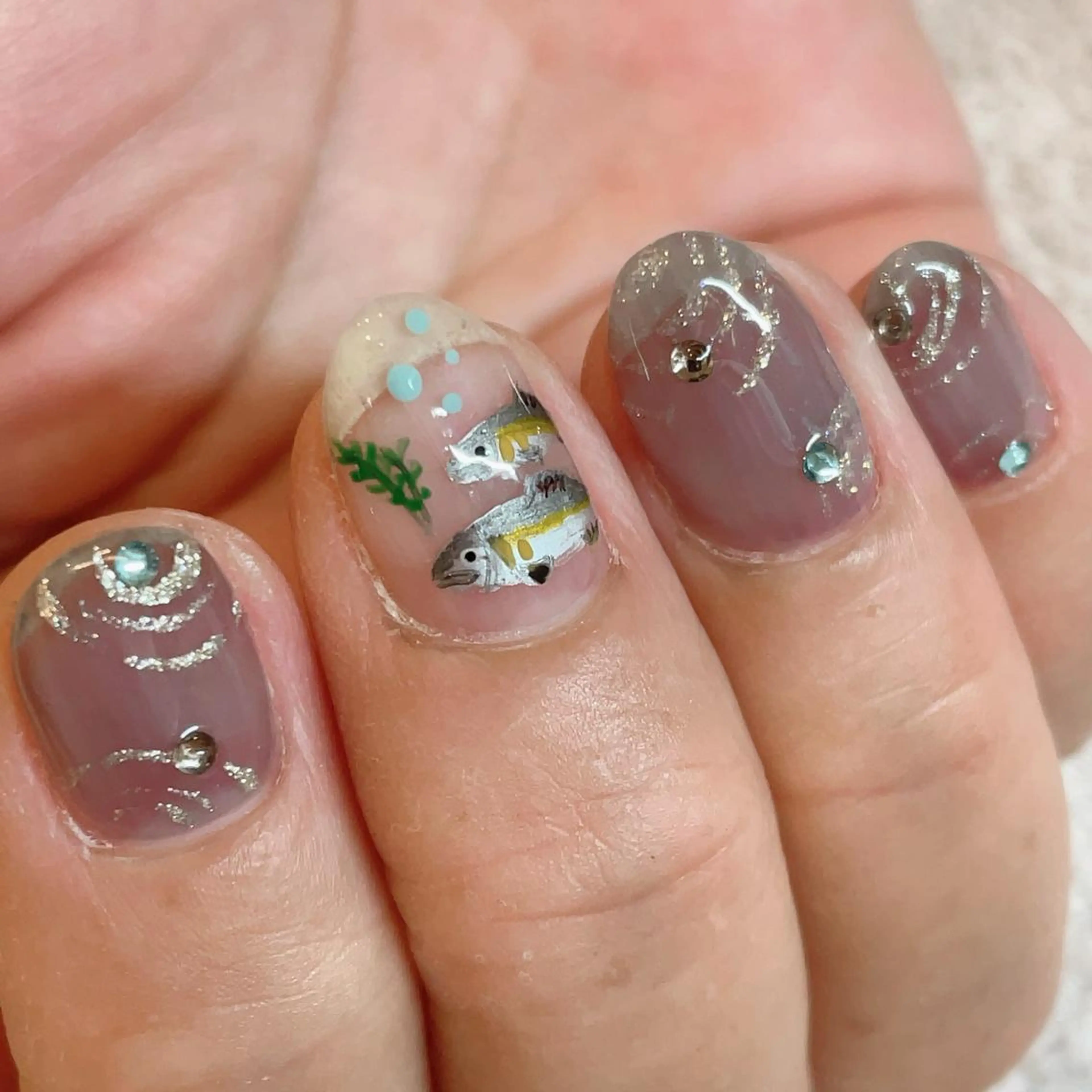 ネイル Serenity by Mari所属・Shinozaki mariのネイルデザイン