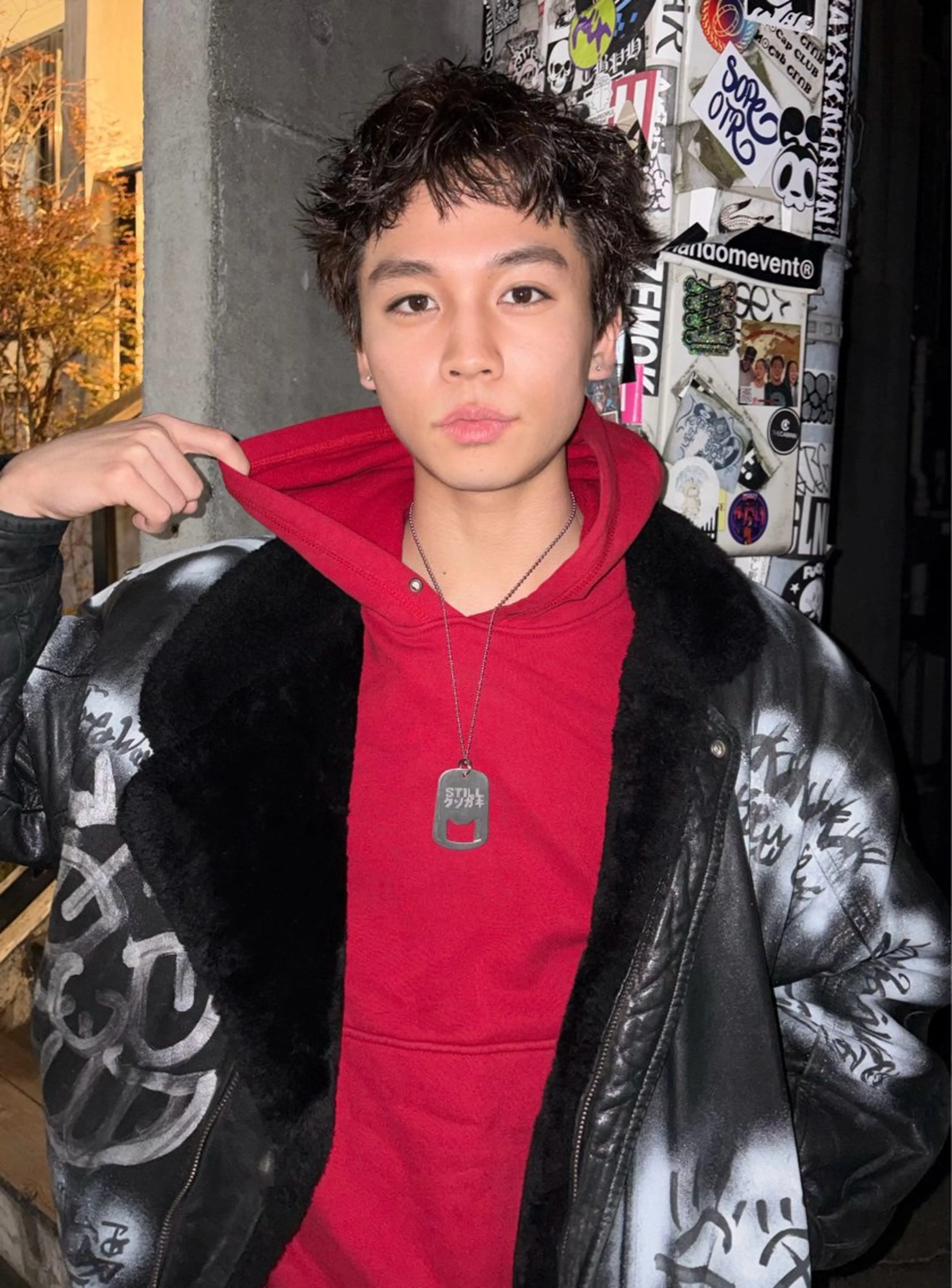 ショート ショートヘア パーマ メンズ/特殊ヘア パーマ🕷️小夏貴也のヘアスタイル