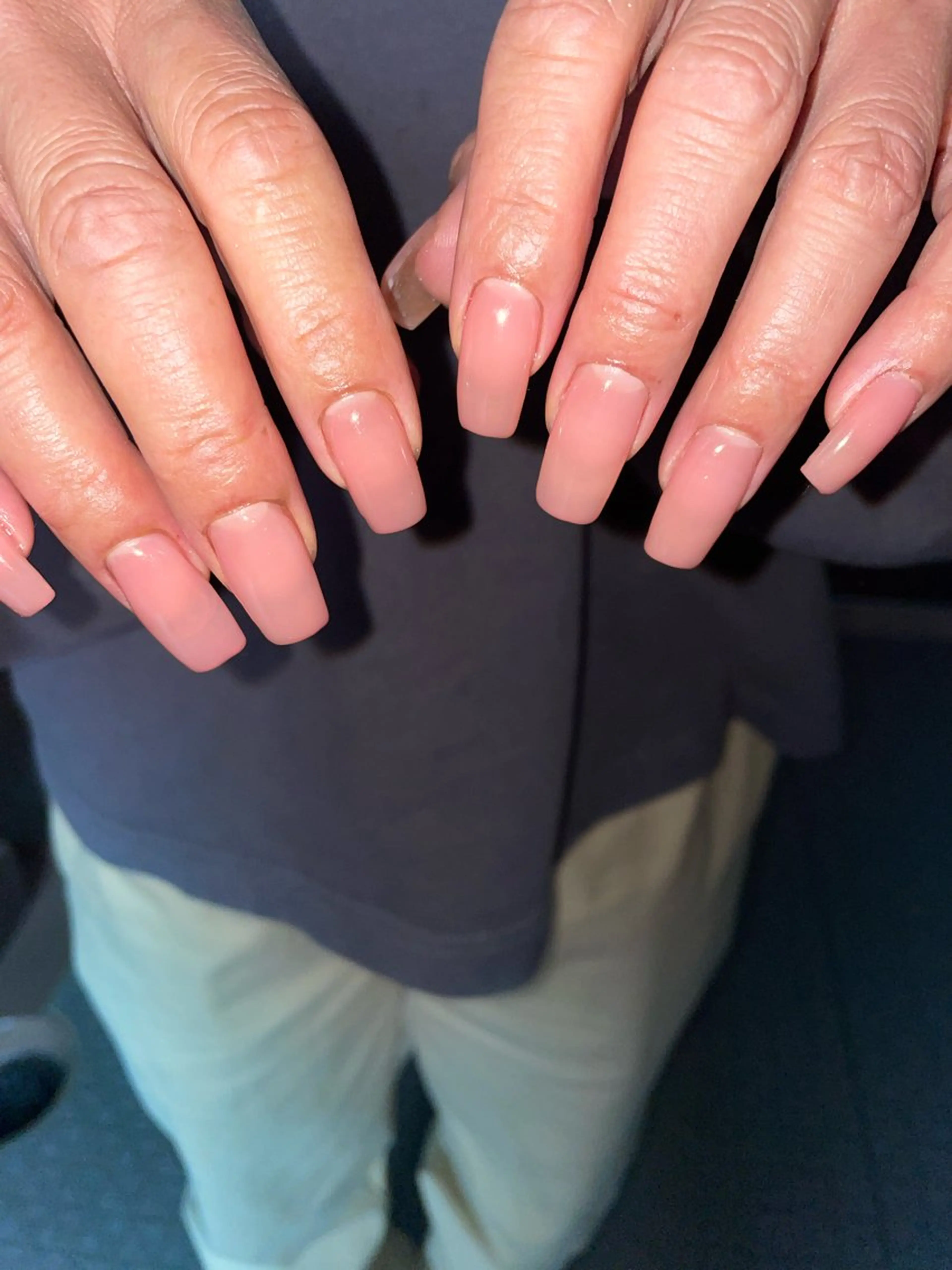 ネイル アートネイル ワンカラーネイル シンプルネイル 春ネイル ulu🌼 nanaのネイルデザイン