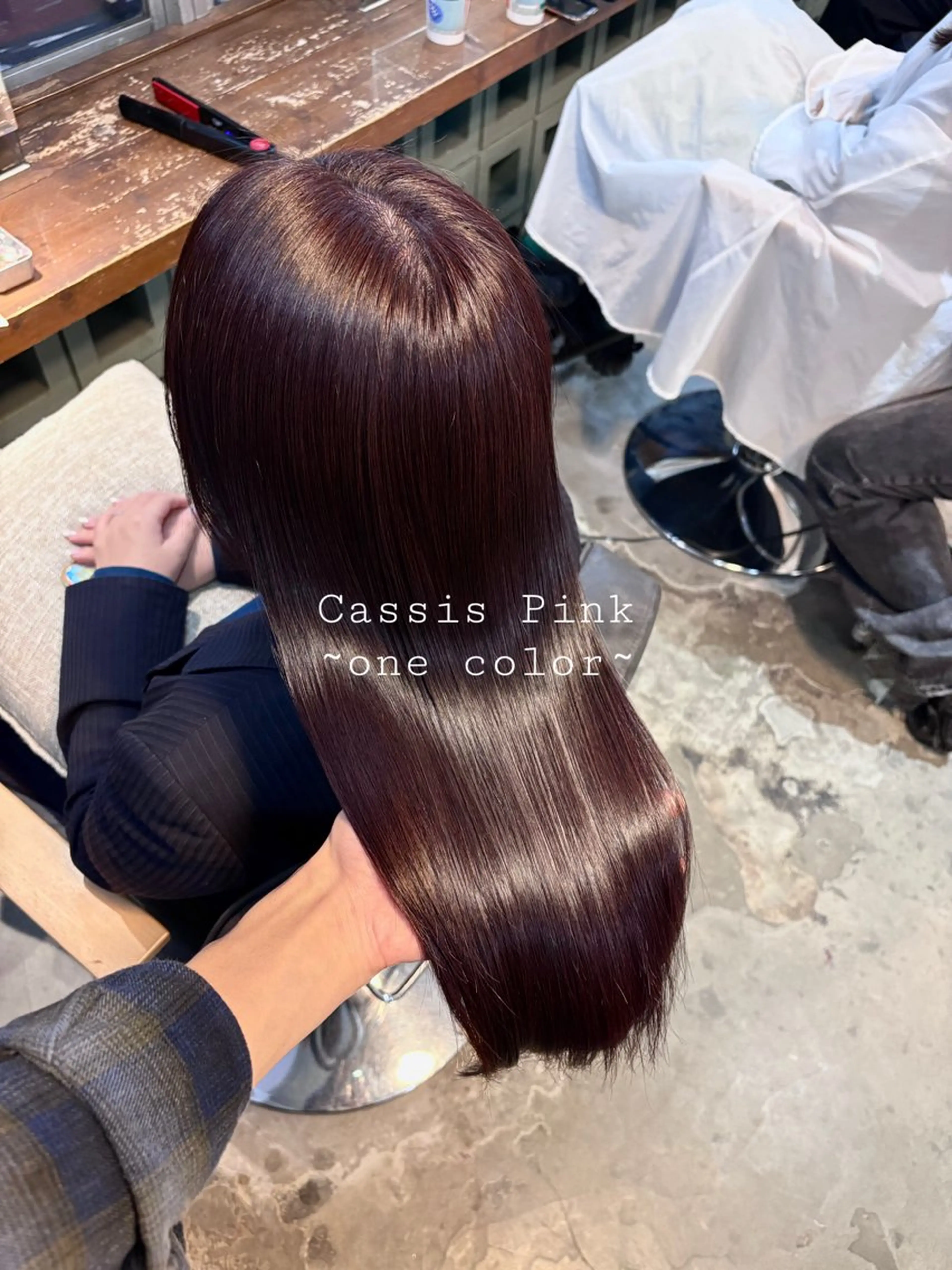 カラー Palio by collet所属・ブリーチなしカラー/ 髪質改善/田中優のヘアスタイル