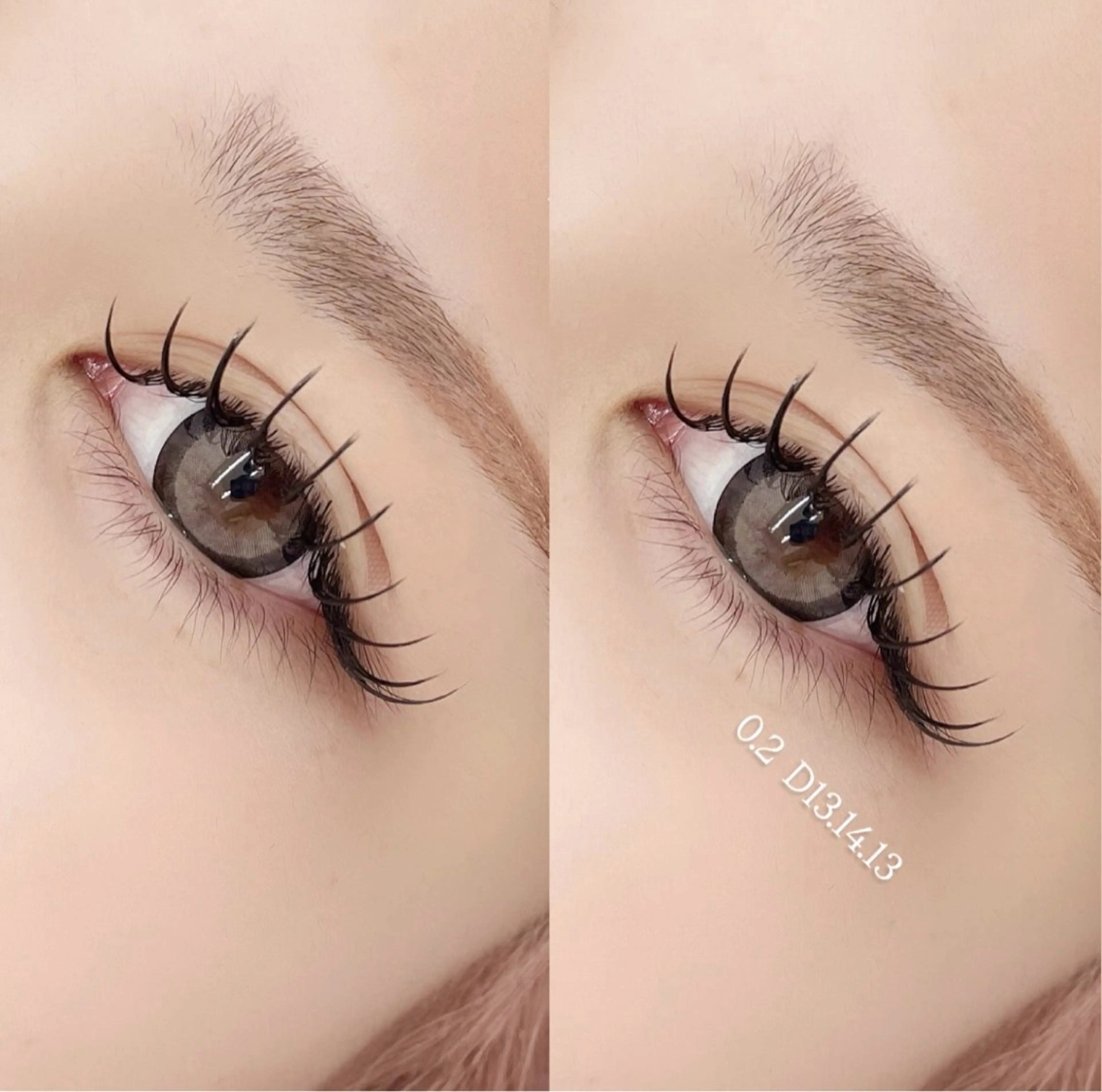 マツエクモデル🎀フラットラッシュ140本🎀の写真