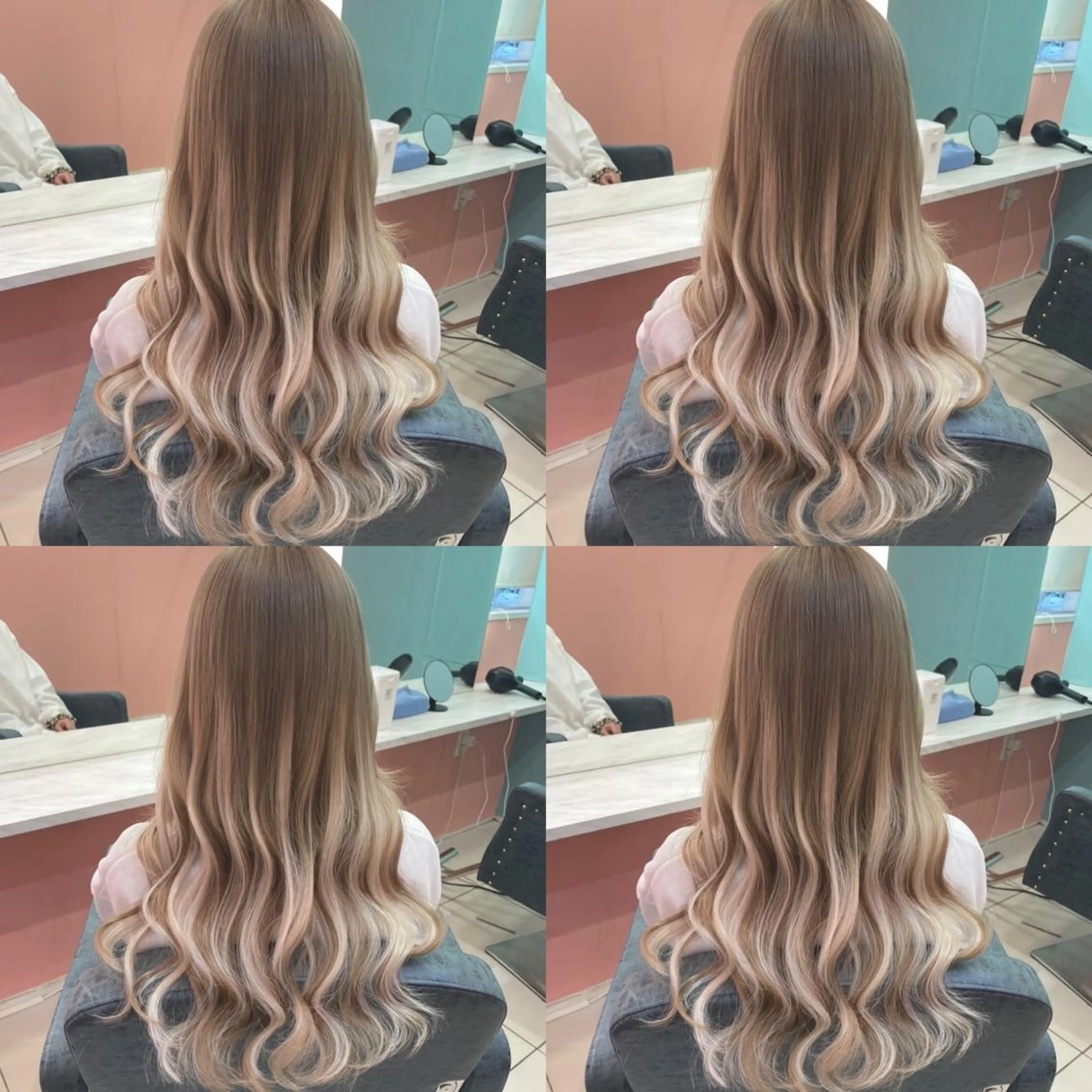 ロング カラー ブロンド 🌷MAYU 🌷のヘアスタイル