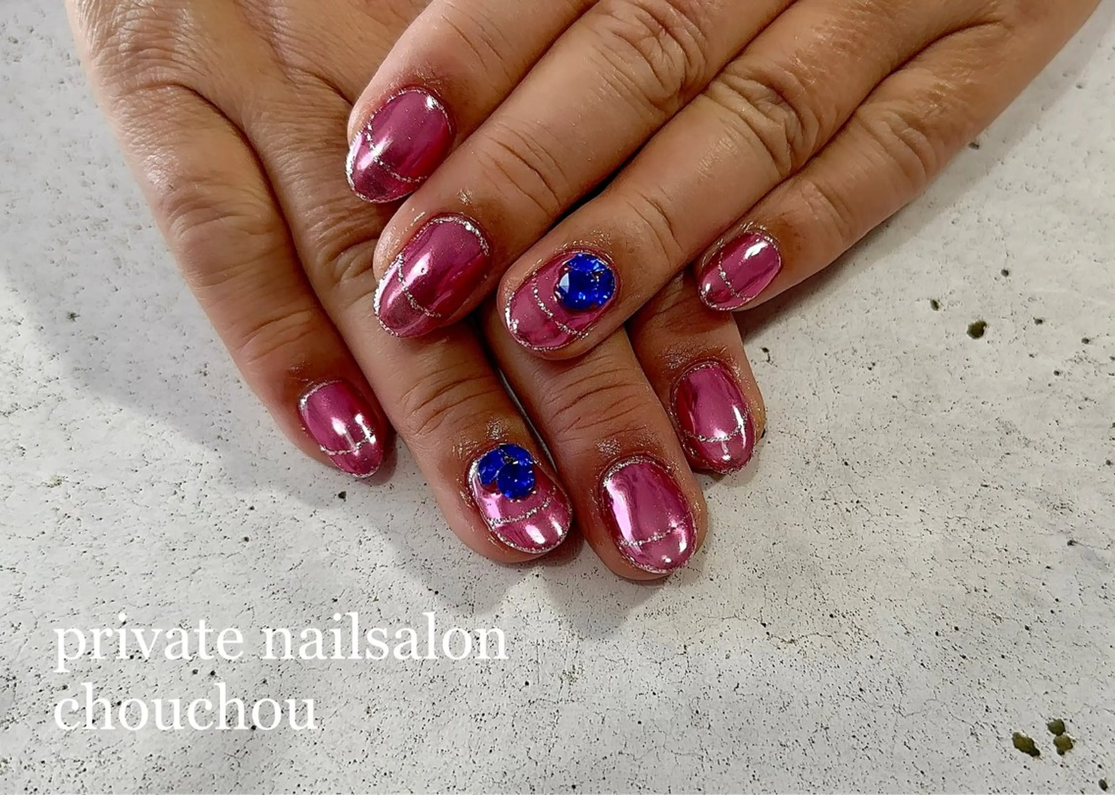 ネイル ミラーネイル ネイルサロン CHOUCHOUのネイルデザイン
