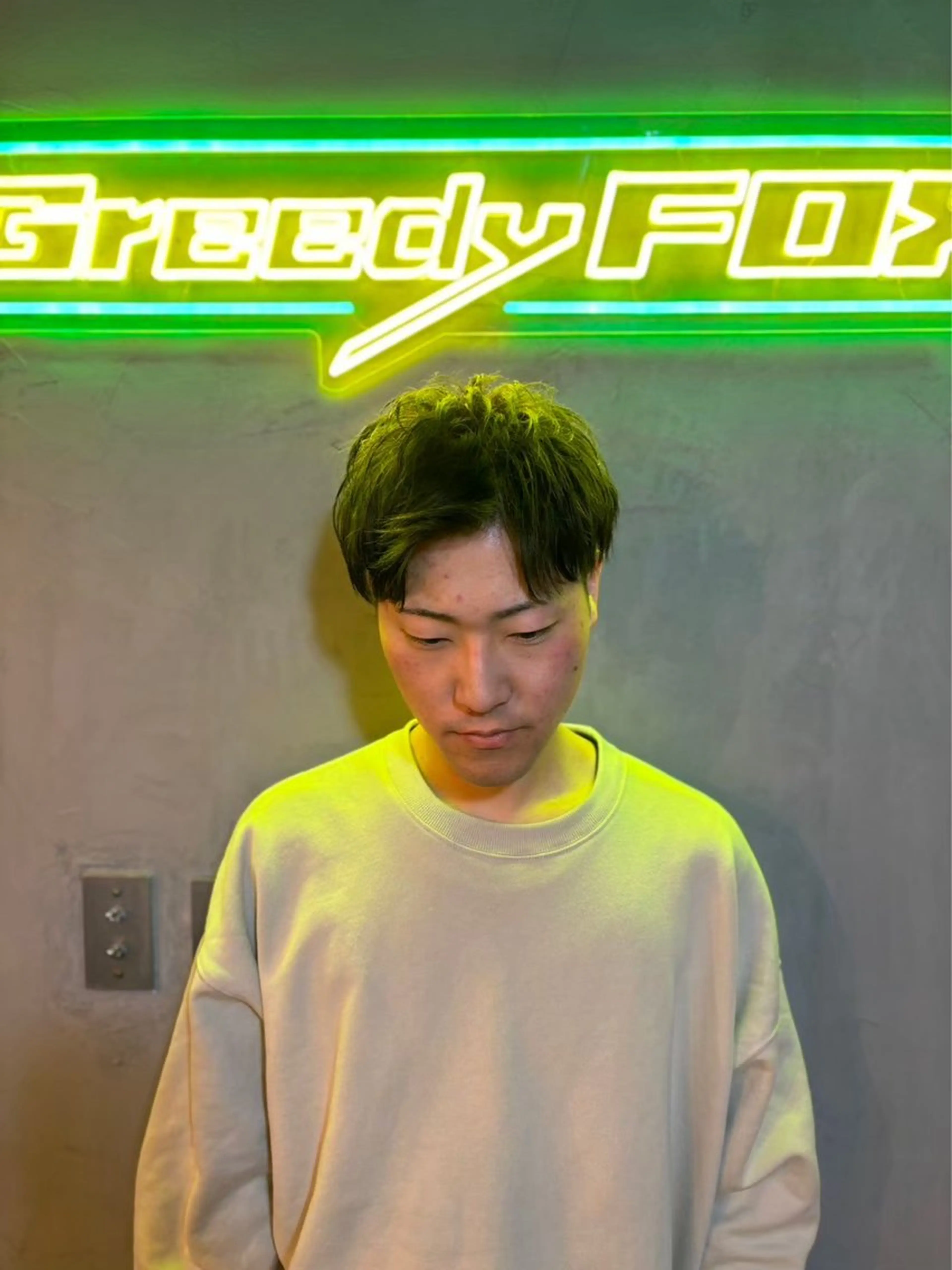 ミディアム カット dunhill 斉藤 大樹/メンズカットのヘアスタイル