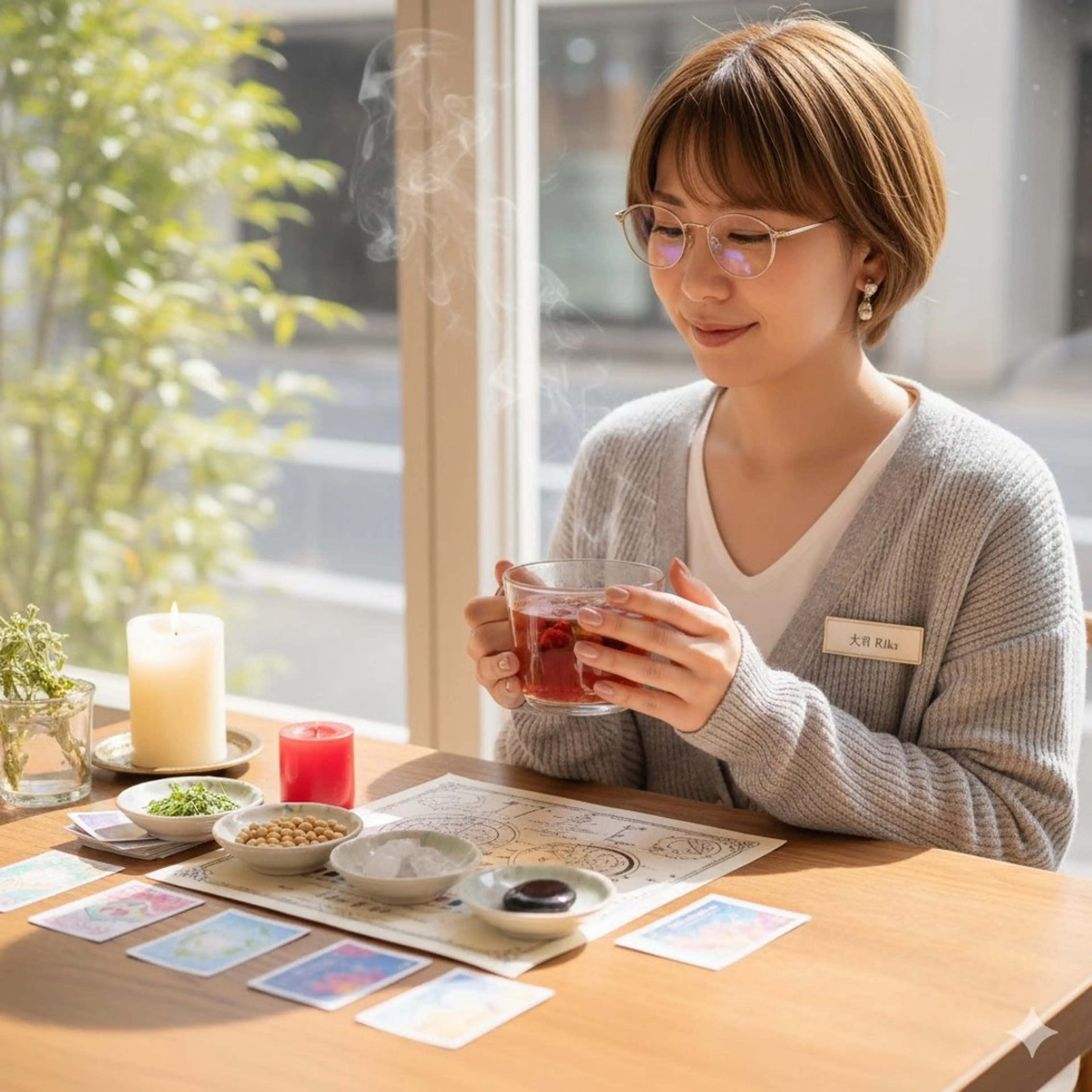 リラク 占い＆カルチャー　理煌舎　高知大丸店所属・涼風 六花のエステ・リラクイメージ