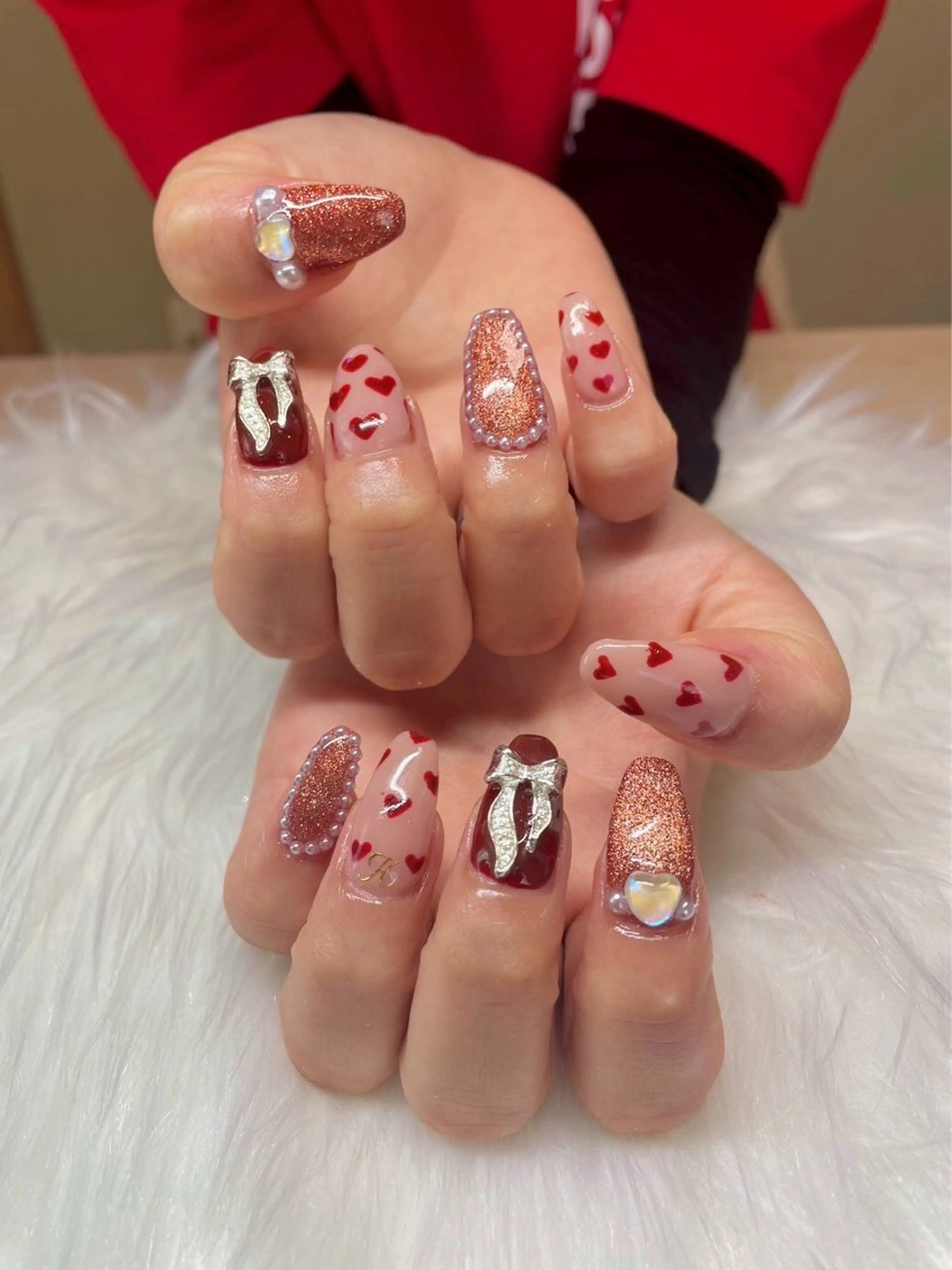セミロング Nail Salon Rinosh所属・Rinosh Haruのネイルデザイン