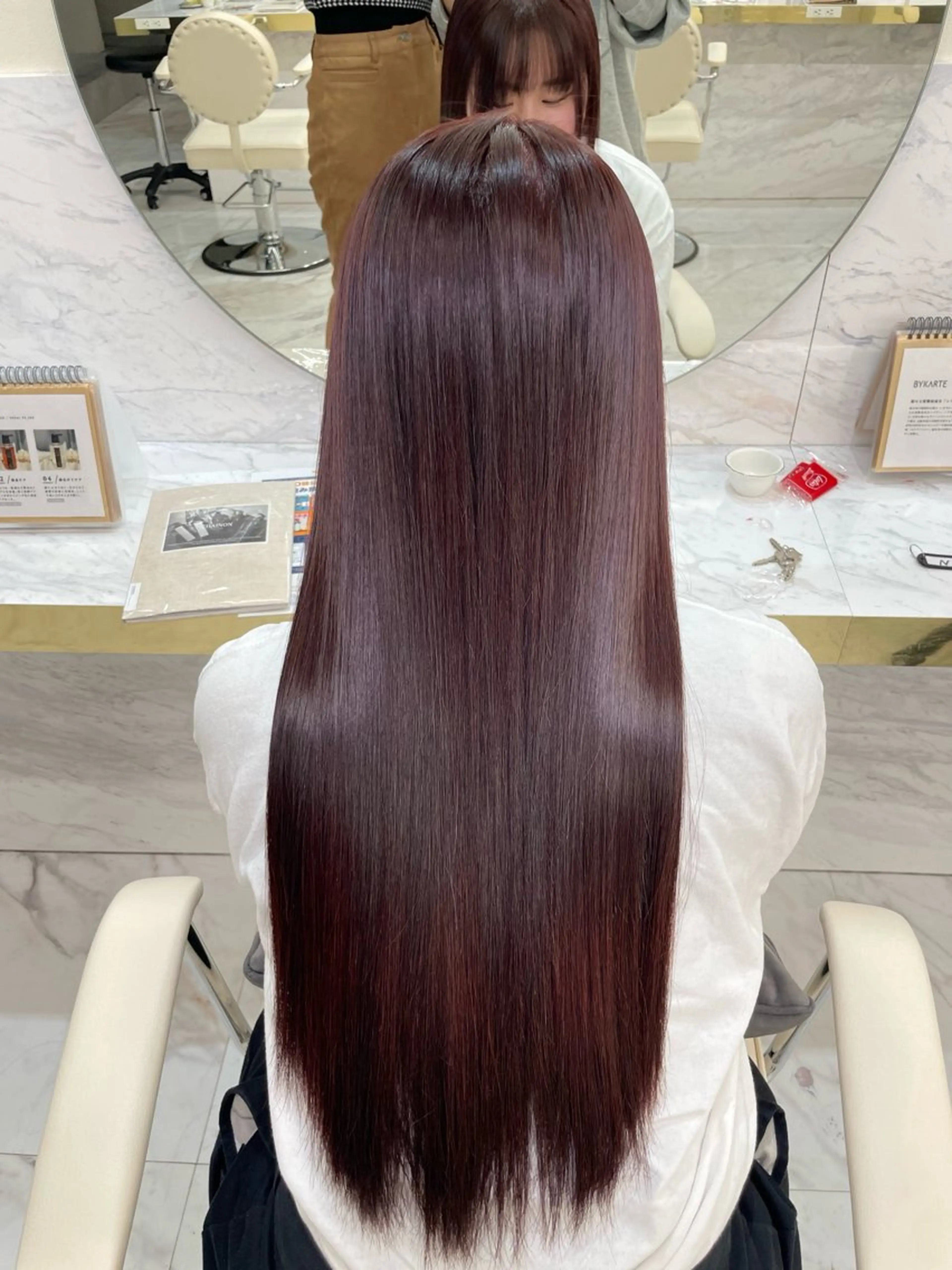 カラー バレイヤージュ ブリーチ ブロンド ケアブリーチ デザインカラー 心斎橋/ブロンド/ ペールカラー/あみかのヘアスタイル