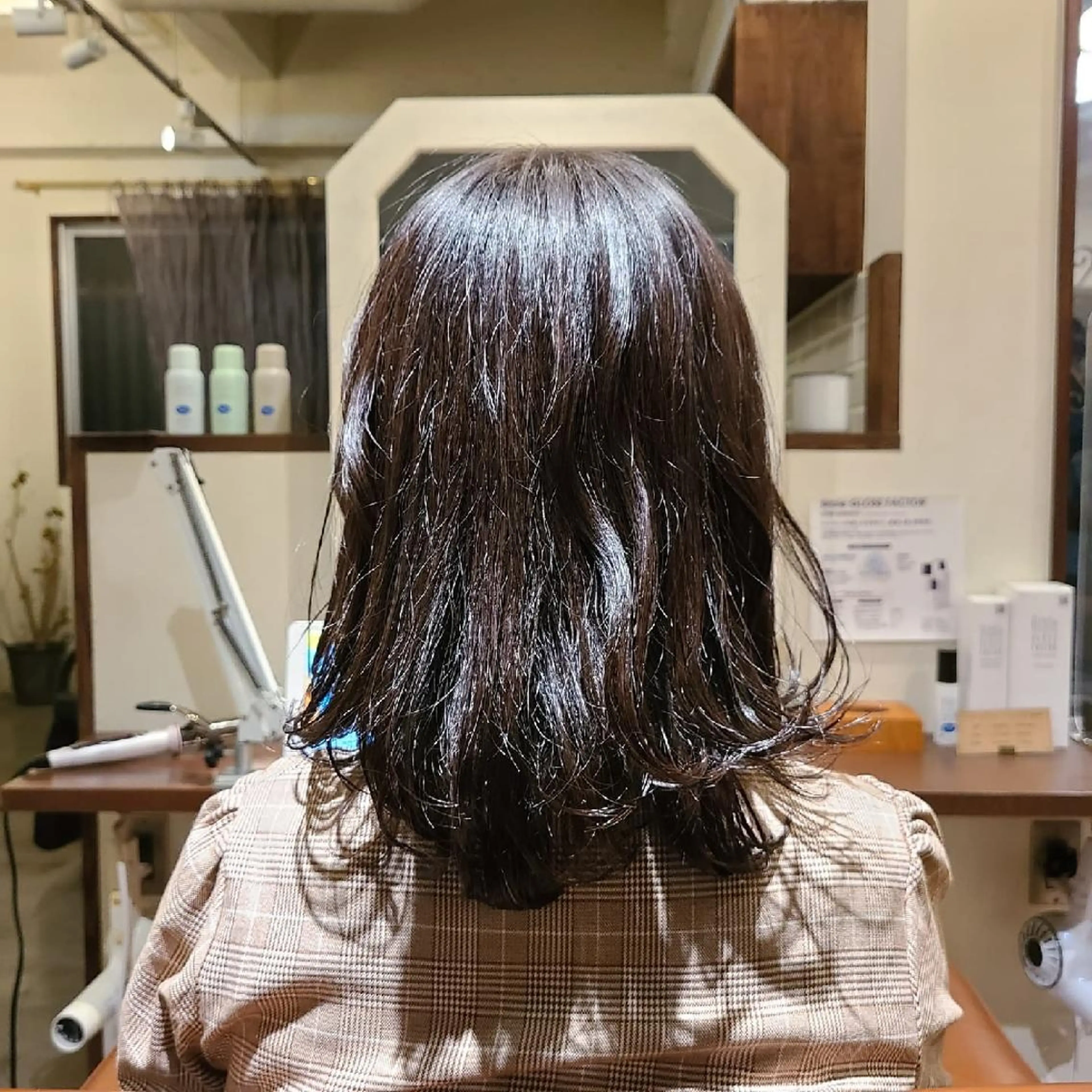 ミディアム レイヤーカット カット Hazumi Ayanoのヘアスタイル