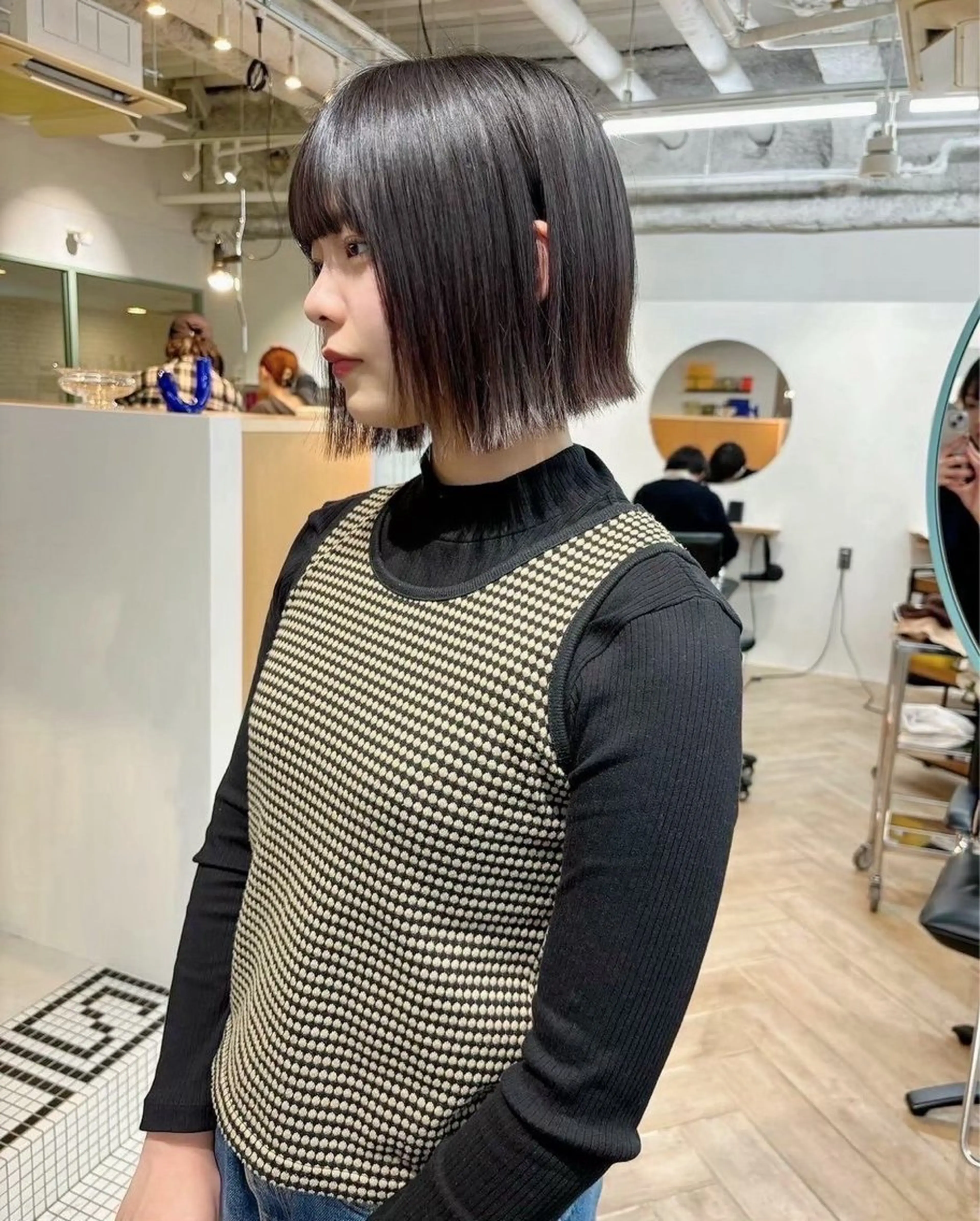 ミディアム LUVISM りきのヘアスタイル